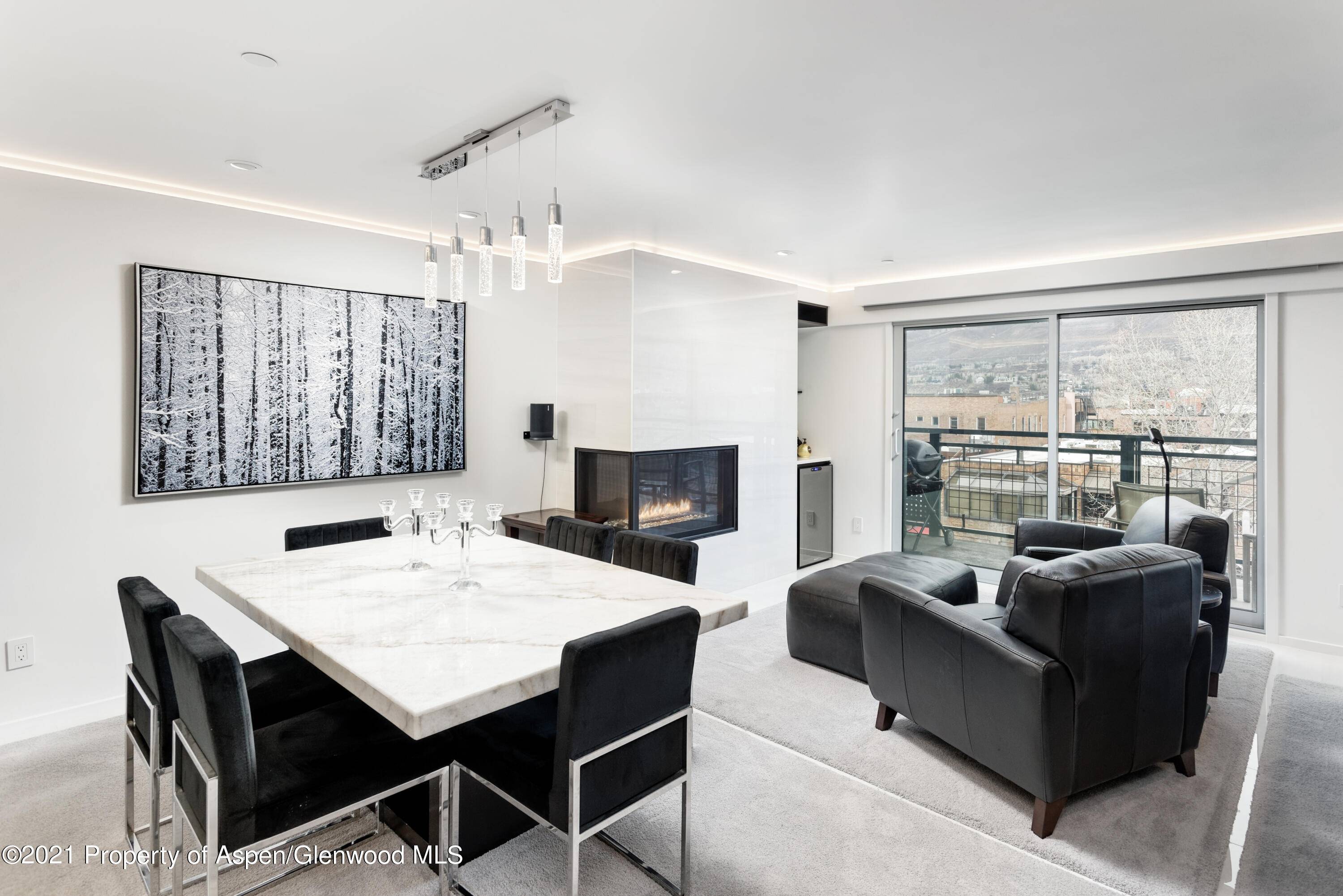 This newly remodeled two story unit is located in the North of Nell building.