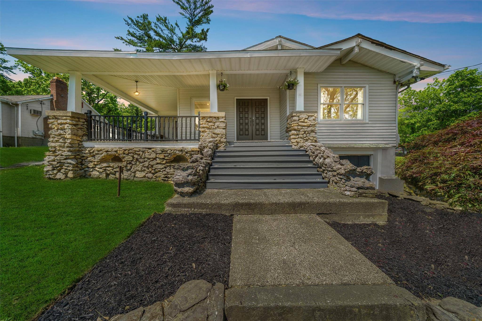Charm, character, and beautifully renovated this Newburgh home blends historic colonial touches with today's comforts.