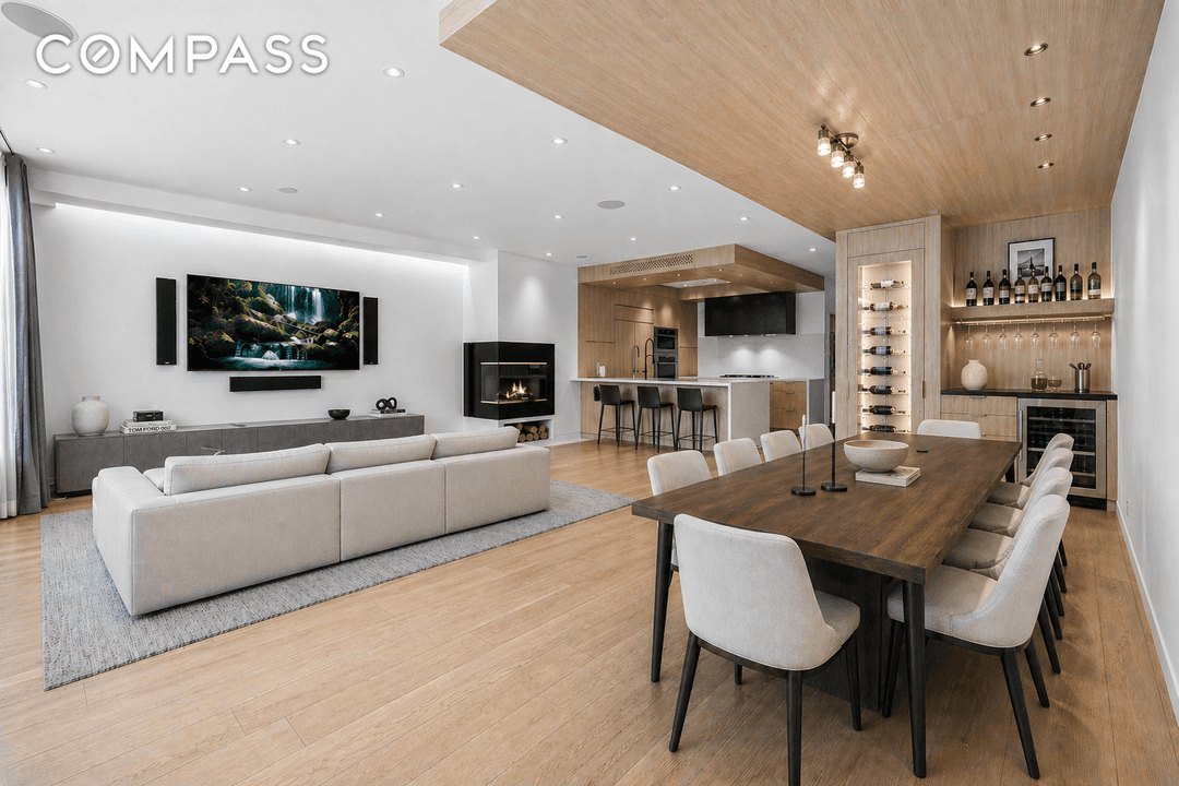 Welcome to this exceptional level of downtown living at 133 West 14th Street, Residence 6, where privacy, scale, and design come together in a truly refined full floor home.