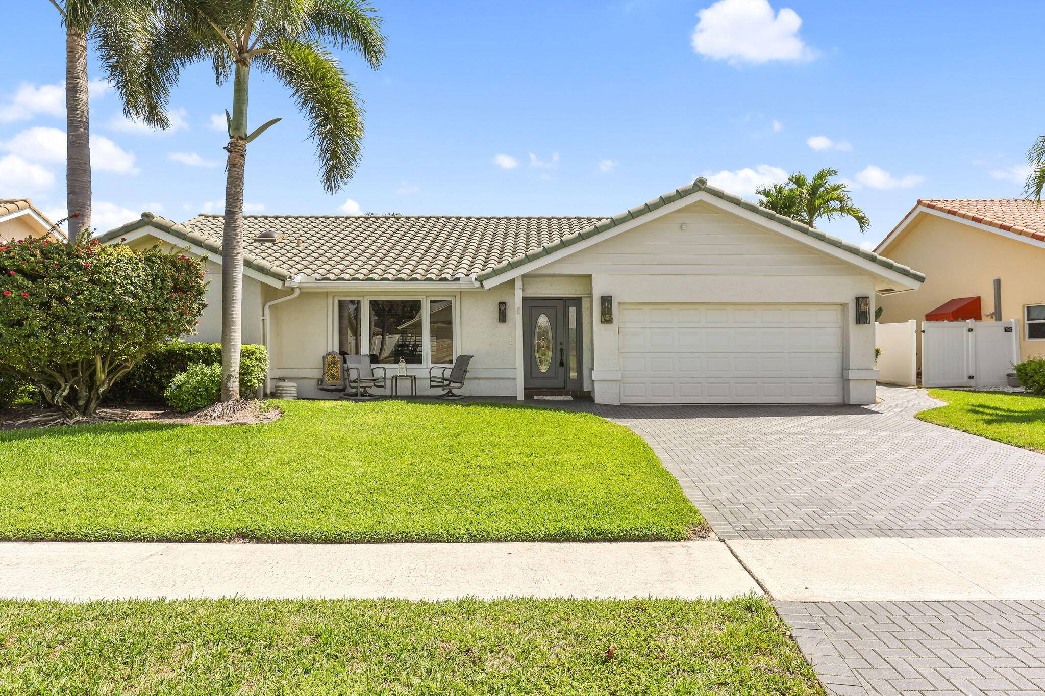 Welcome to this beautifully updated 3 bedroom, 2 bathroom single family home in the highly sought after Hidden Valley neighborhood of Boca Raton.
