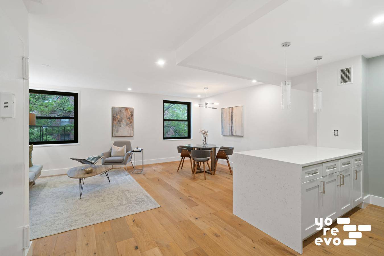 Gut renovated 2 bed, 2 bath with W D and central air in the heart of the West Village !