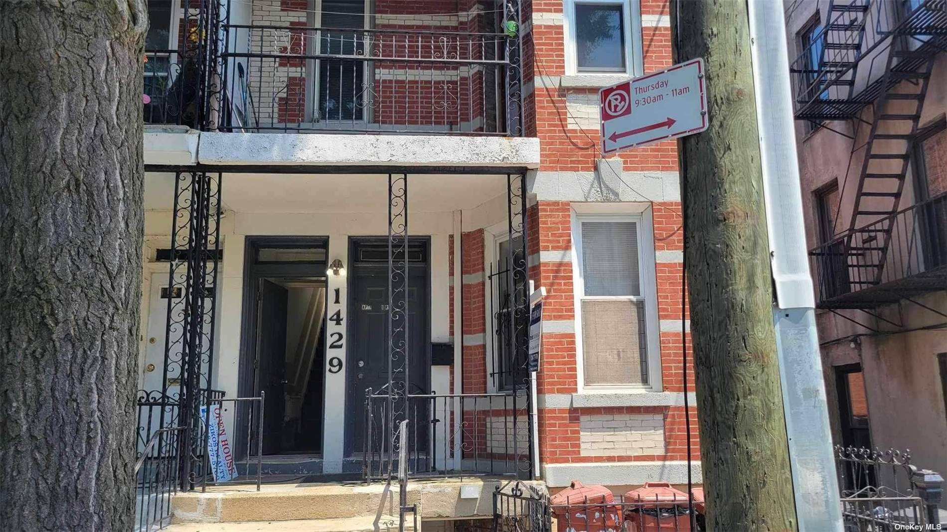 Semi detached. Brick, 2 story over full, high ceiling basement.