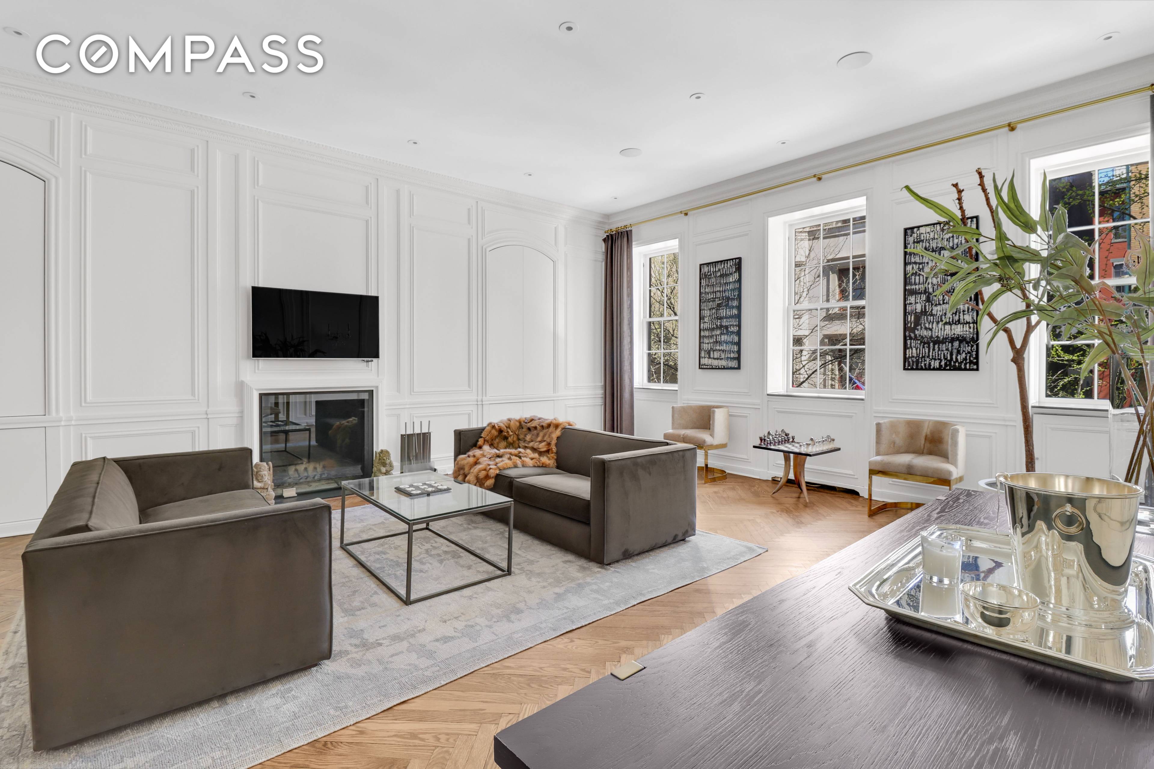 ONCE UPON A TIME STORYBOOK, RENOVATED FLOOR THROUGH BY CENTRAL PARK amp ; FIFTH AVENUE FABULOUS FURNISHED RENTAL IN PRIZED LIMESTONE MANSION w ELEVATOR WORLD CLASS RESIDENCE w SOARING CEILINGS, ...
