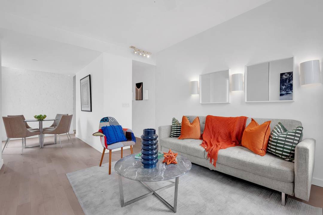 Welcome home to this 2 bedroom residence in a charming walk up co op.