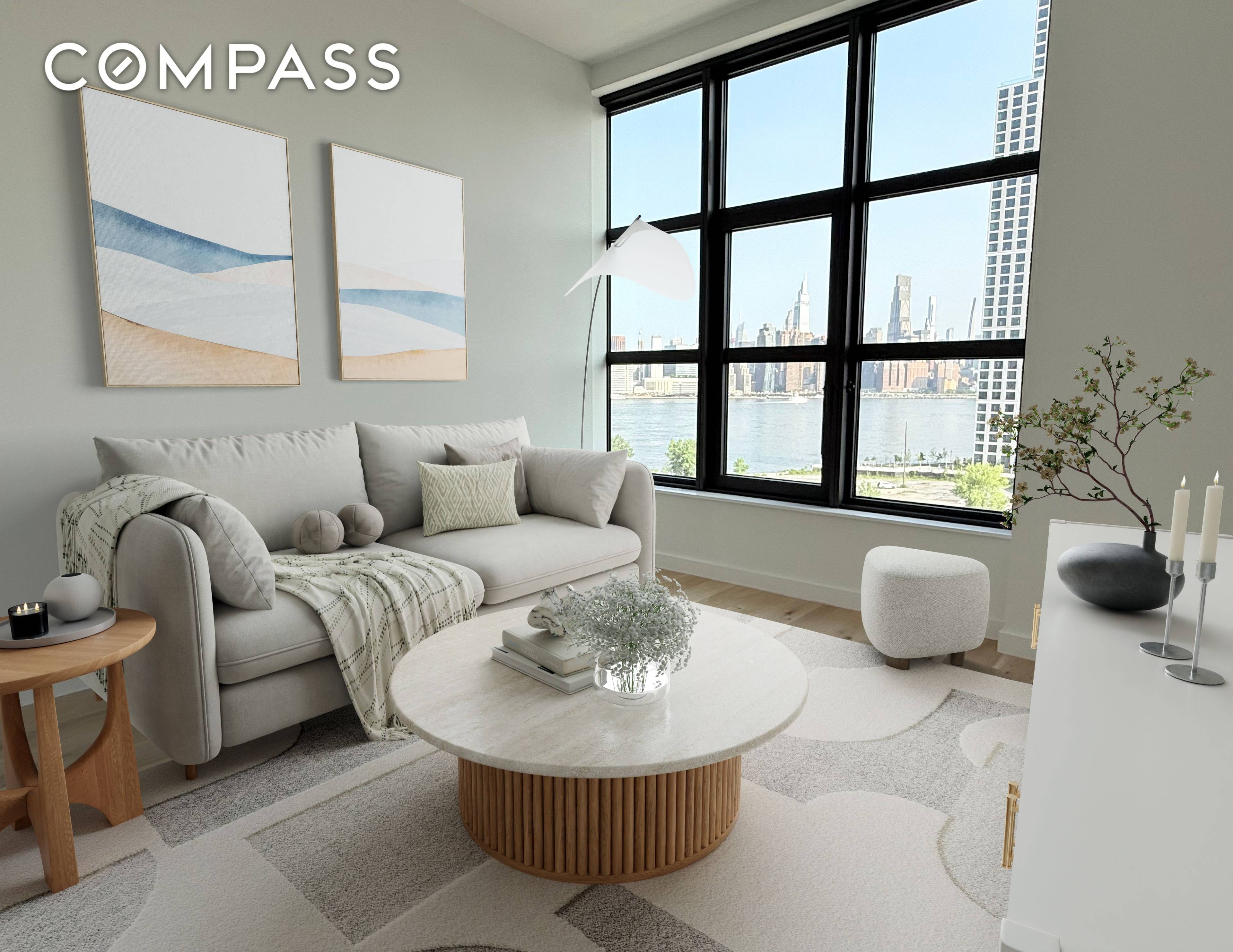 Discover refined living at The Huron, a NEW development along the Greenpoint waterfront.