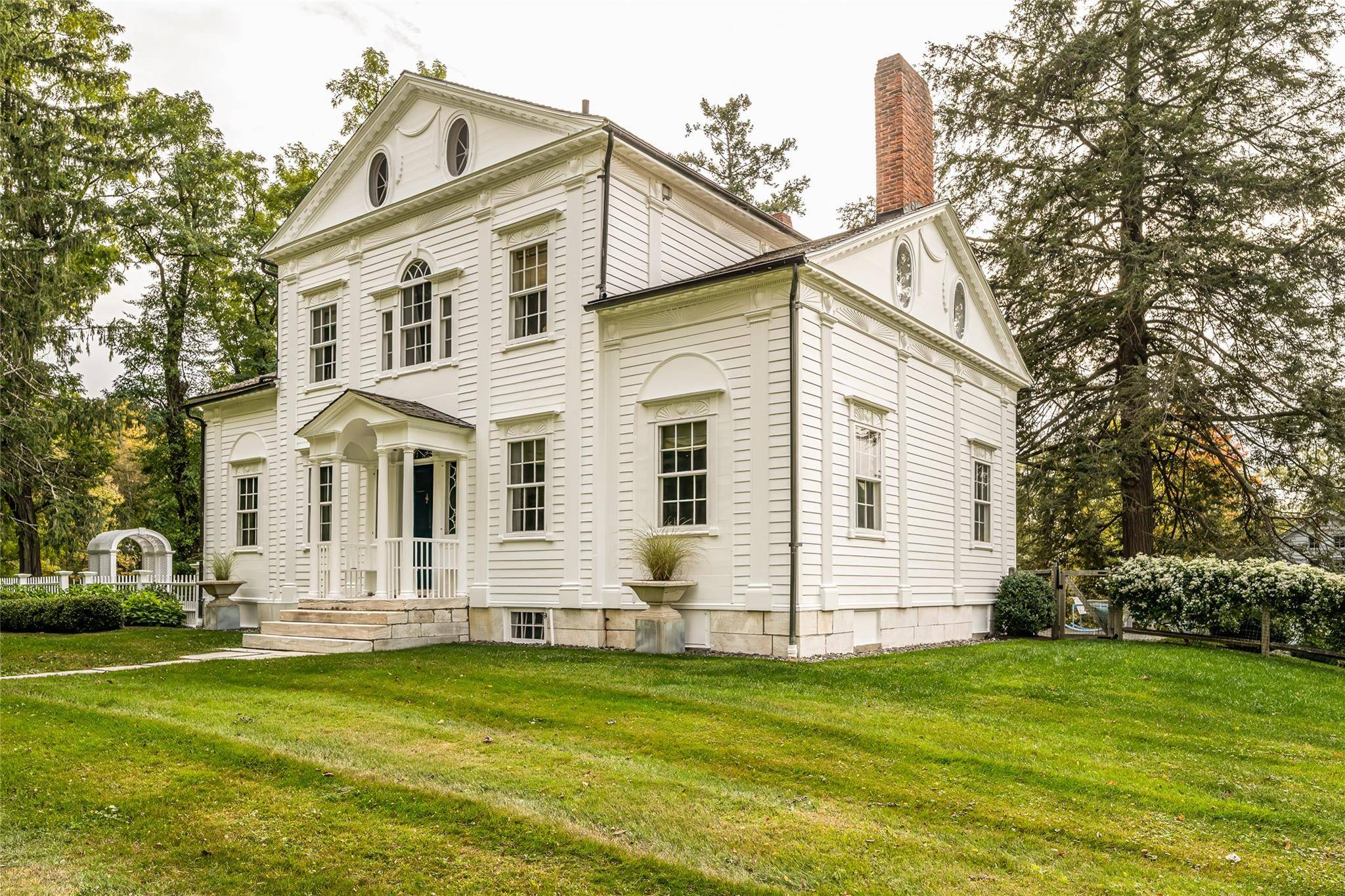 Welcome to The Anson Pratt House, a masterfully restored Federal Adams style residence located in the historic hamlet of New Concord in East Chatham, NY.