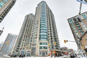 Functional two bedrooms one bathroom model in popular downtown condo Claridge Plaza.