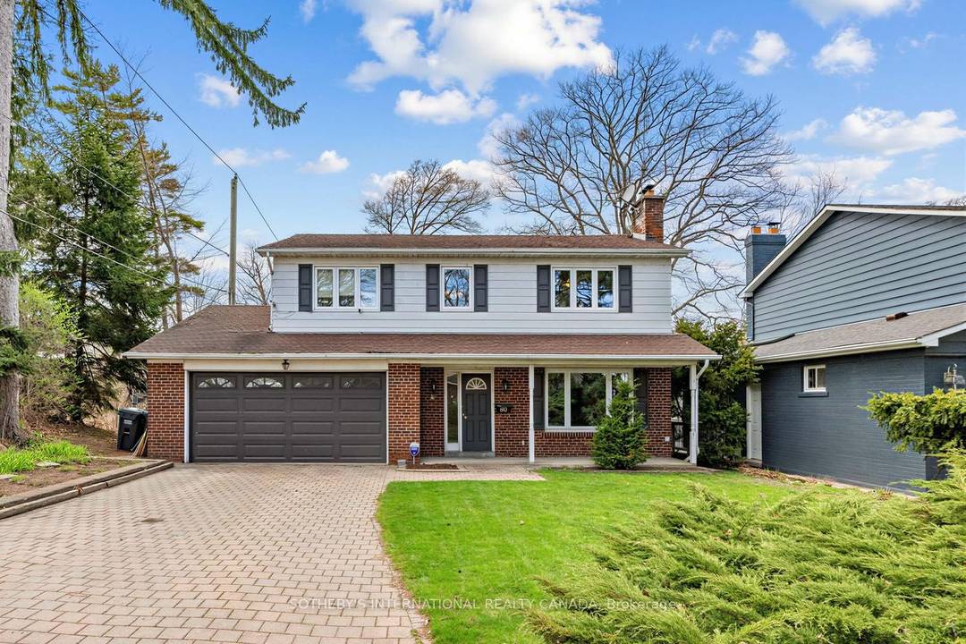 Tucked away on a quiet cul de sac in the heart of prestigious Port Credit, this exceptional residence offers an extraordinary combination of privacy, tranquility, and breathtaking natural beauty.