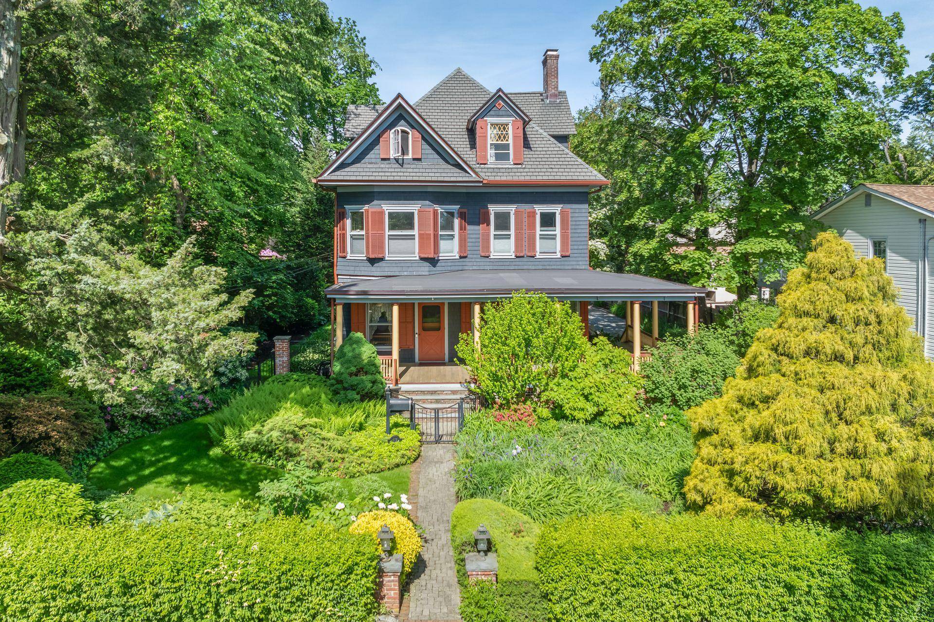 One of the original Oyster Bay Queen Anne s built during the Victorian Era when Teddy Roosevelt was at Sagamore Hill.