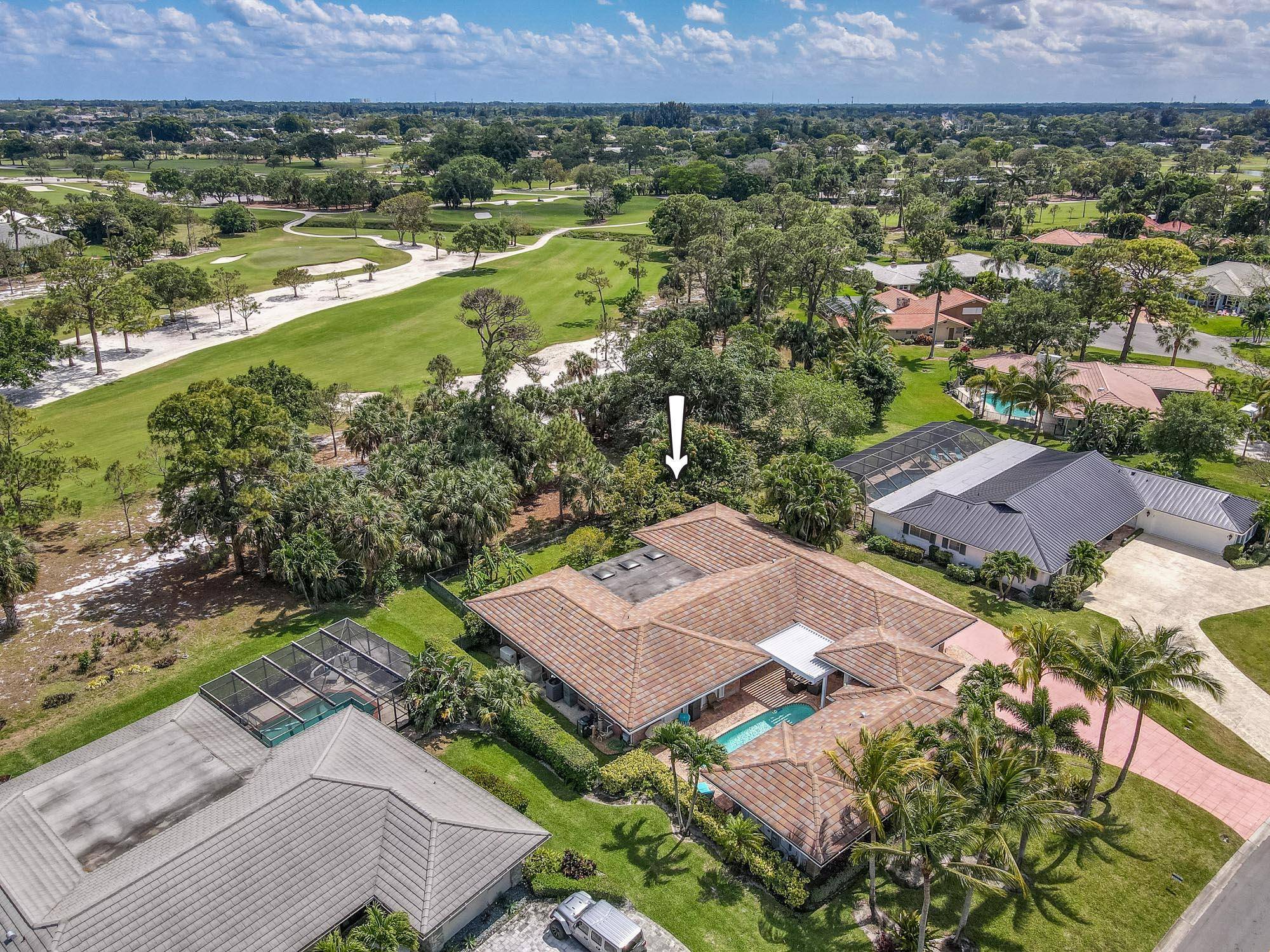 Located in the desirable city of Atlantis, this unique custom built home situated on the private golf course with peaceful views, featuring a separate guest cottage, or office for the ...
