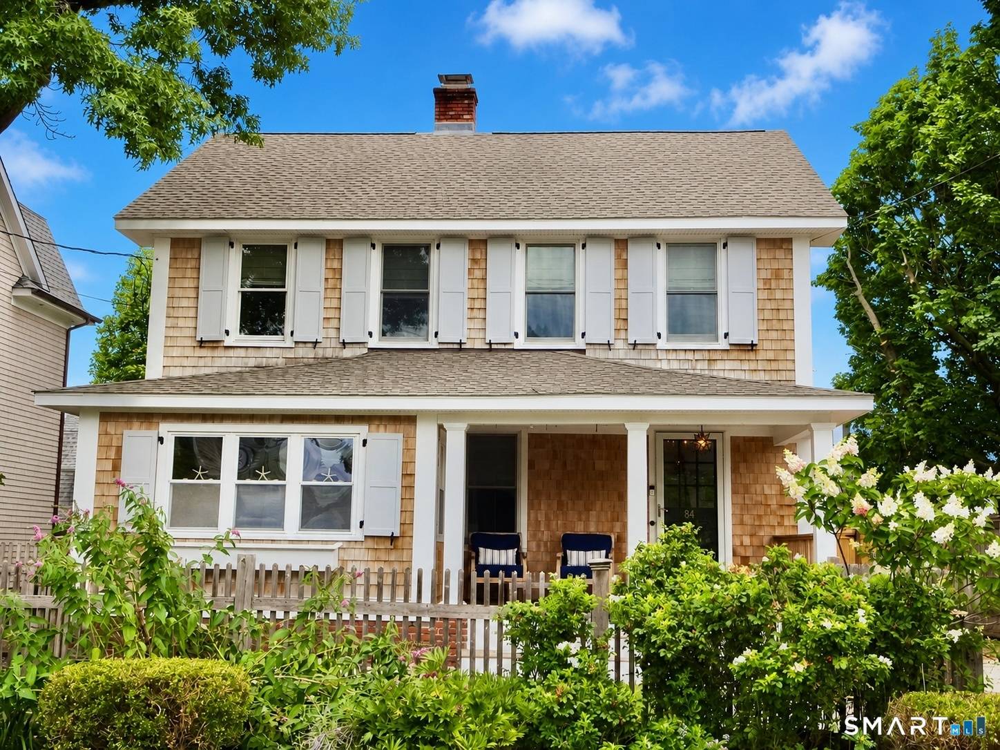 Welcome to coastal Connecticut living at this tastefully refurbished 1929 Craftsman Colonial, in the heart of downtown Fairfield just steps to Sherman Green.