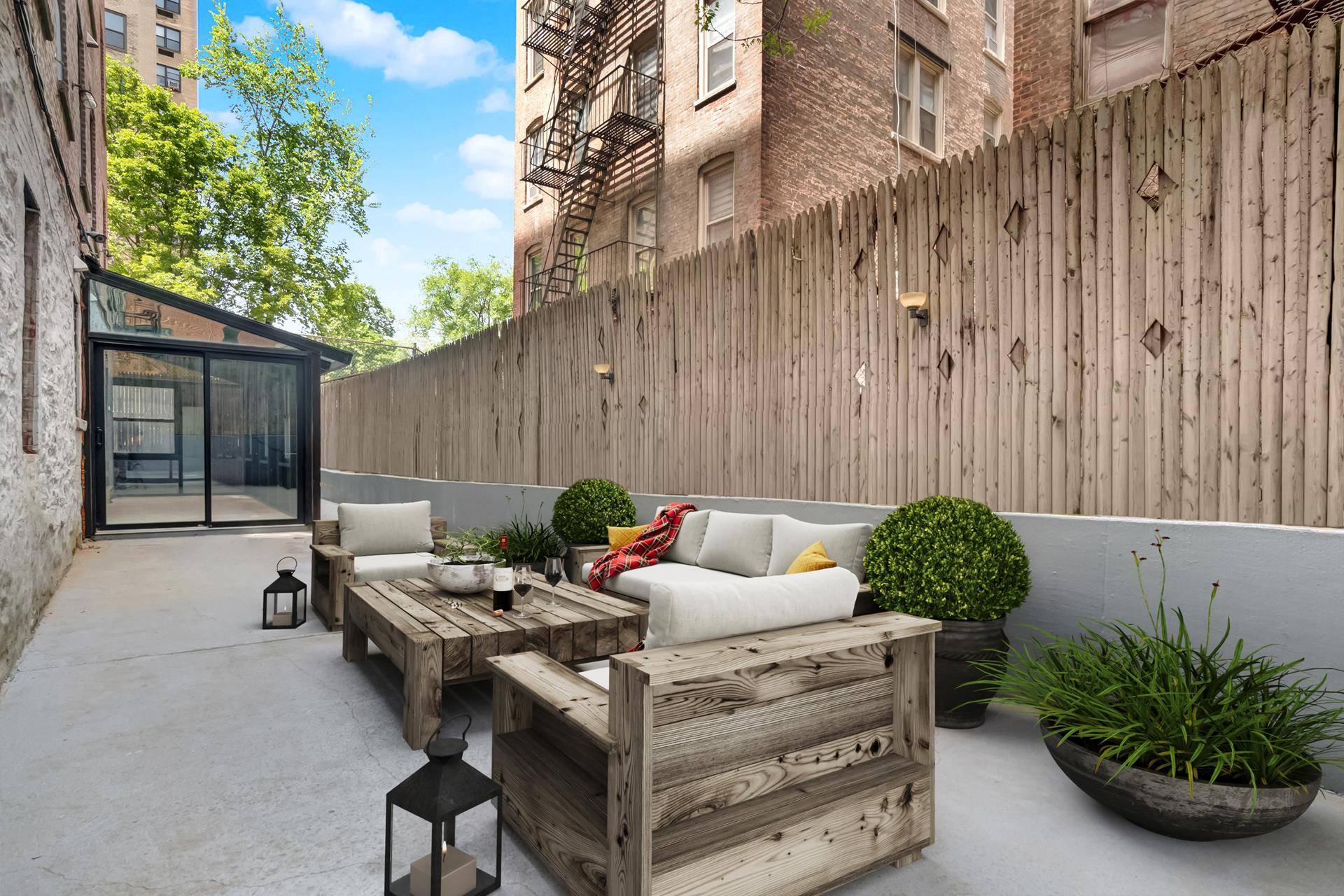 This new to market 2 bedroom residence with huge private outdoor space and in unit laundry on the Upper West Side is an absolute must see !