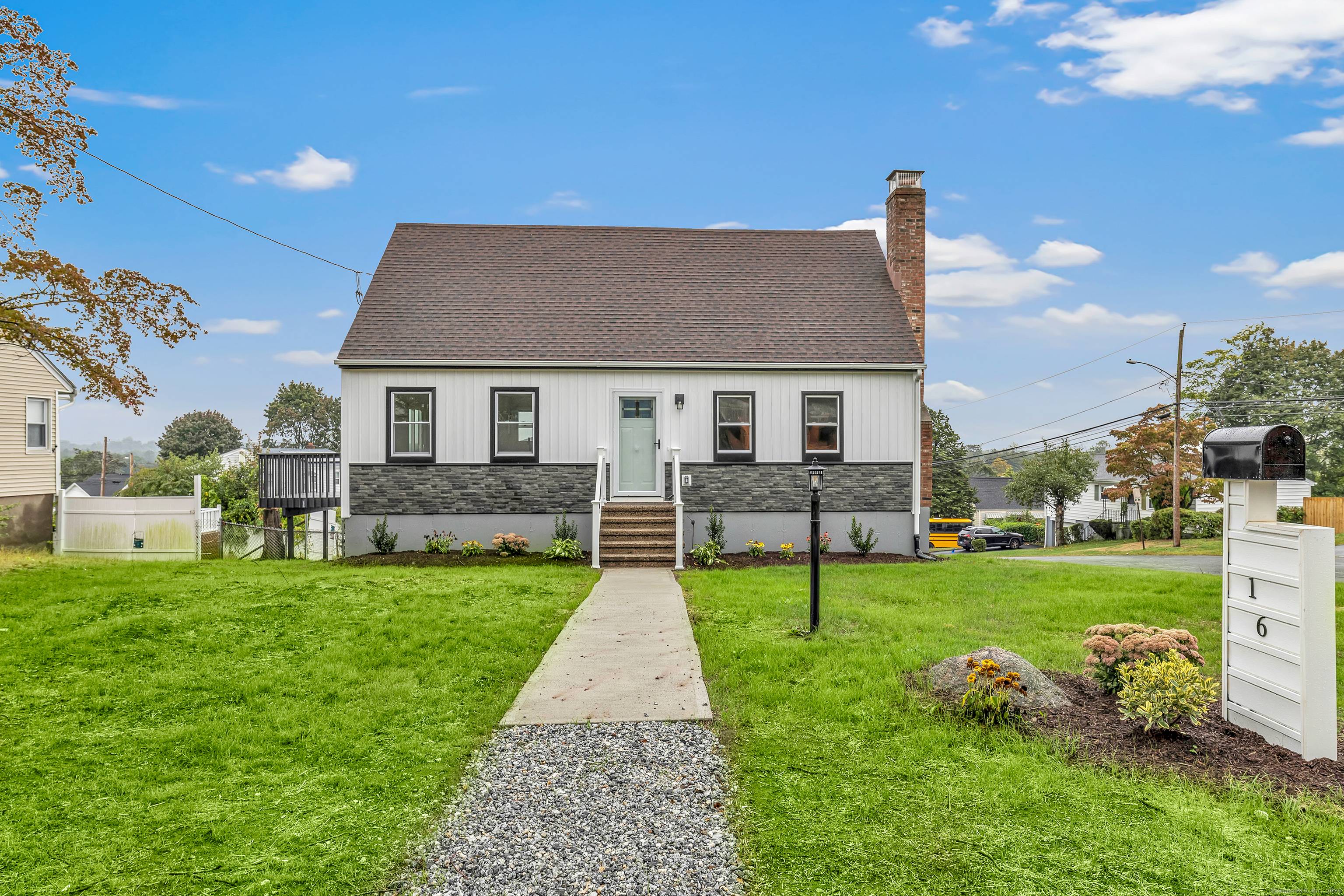 Newly remodeled stunning corner lot Cape Cod, located in Bridgeport's North End.