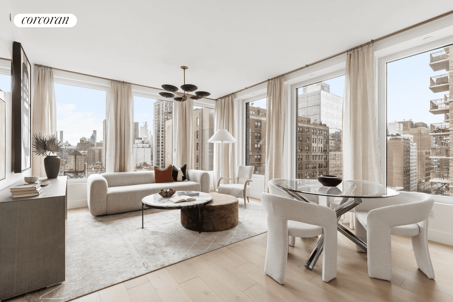 14th Floor at 323 East 79th StreetThree Bedrooms Two Baths Powder Room Private Outdoor Space 1, 910 sqft323 E 79th Street offers a blend of contemporary elegance and modern comfort ...