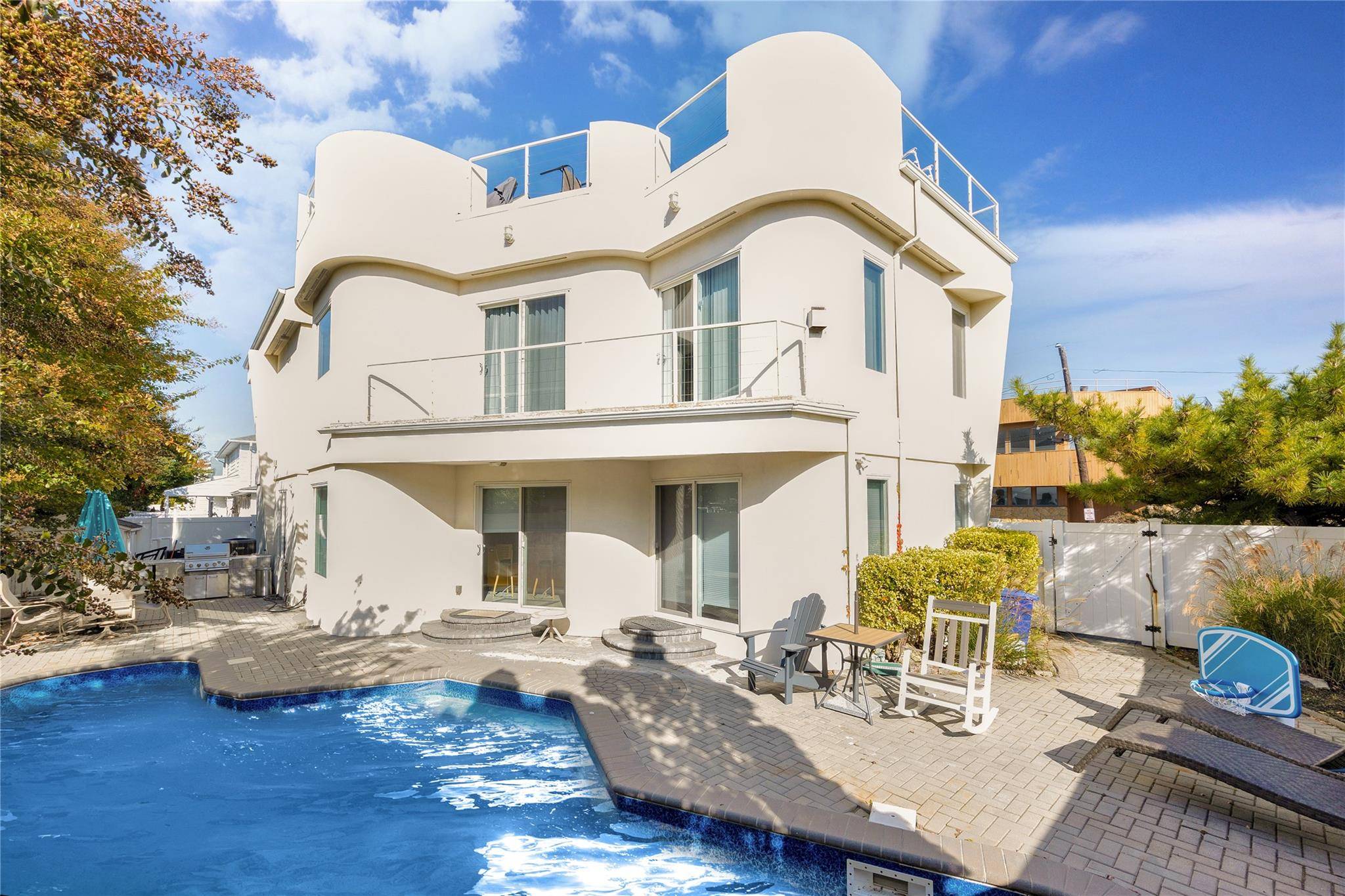 Available summer Castle Beach Casa with Spectacular Ocean Views Heated Pool and Jacuzzi Enormous roof top deck with views of the Atlantic Ocean 5 house off private beach Interior has ...