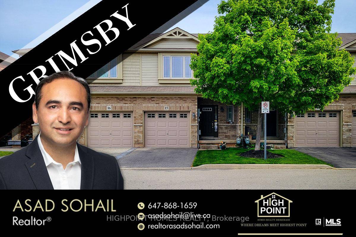 Stunning Freehold Townhouse with Escarpment Views !