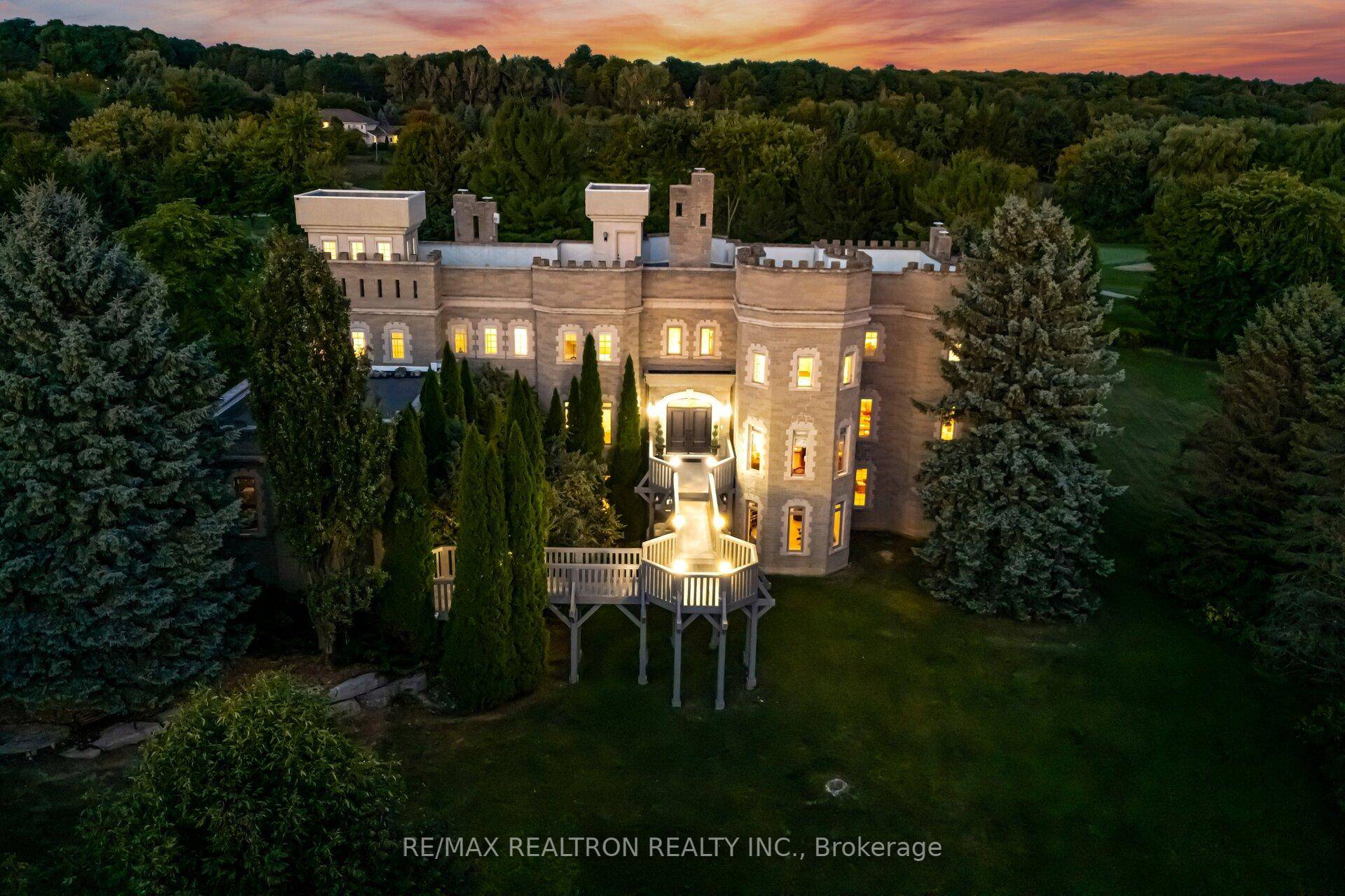 A Castle on the Golf Course First time ever offered for sale, this one of a kind residence is a true architectural treasure.