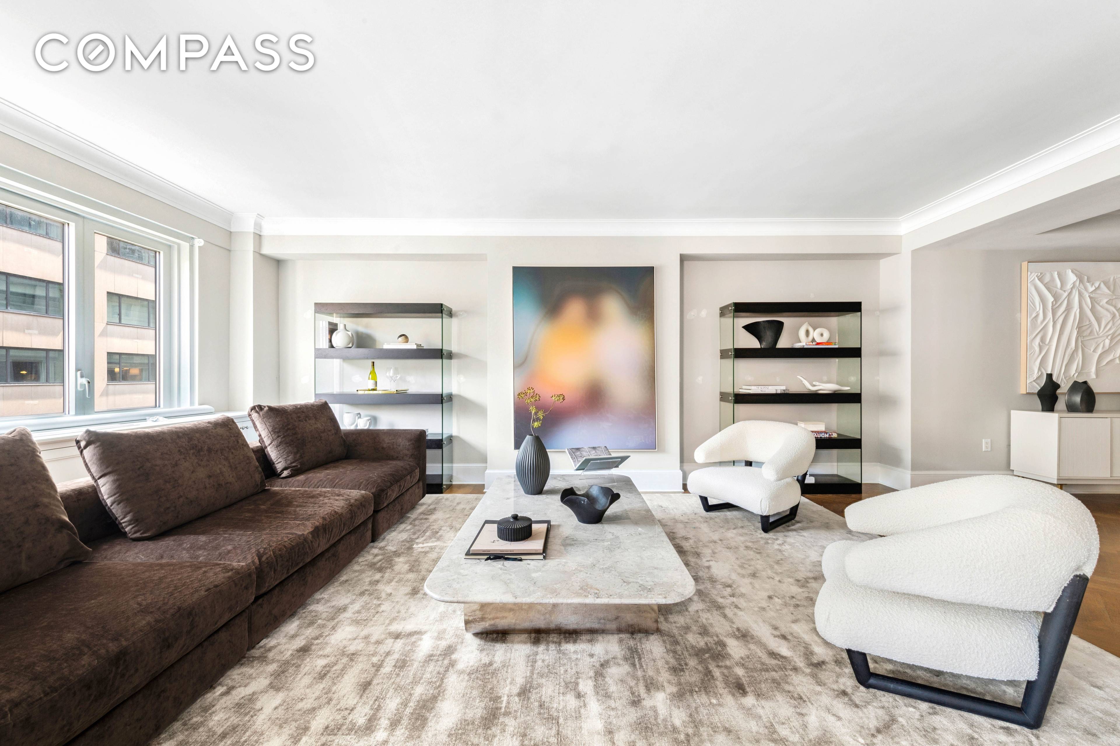 Refined Four Bedroom, Four and a Half Bath Park Avenue Residence at 530 Park Nestled within the iconic 530 Park Avenue, Residence 12F is a grand four bedroom, four and ...