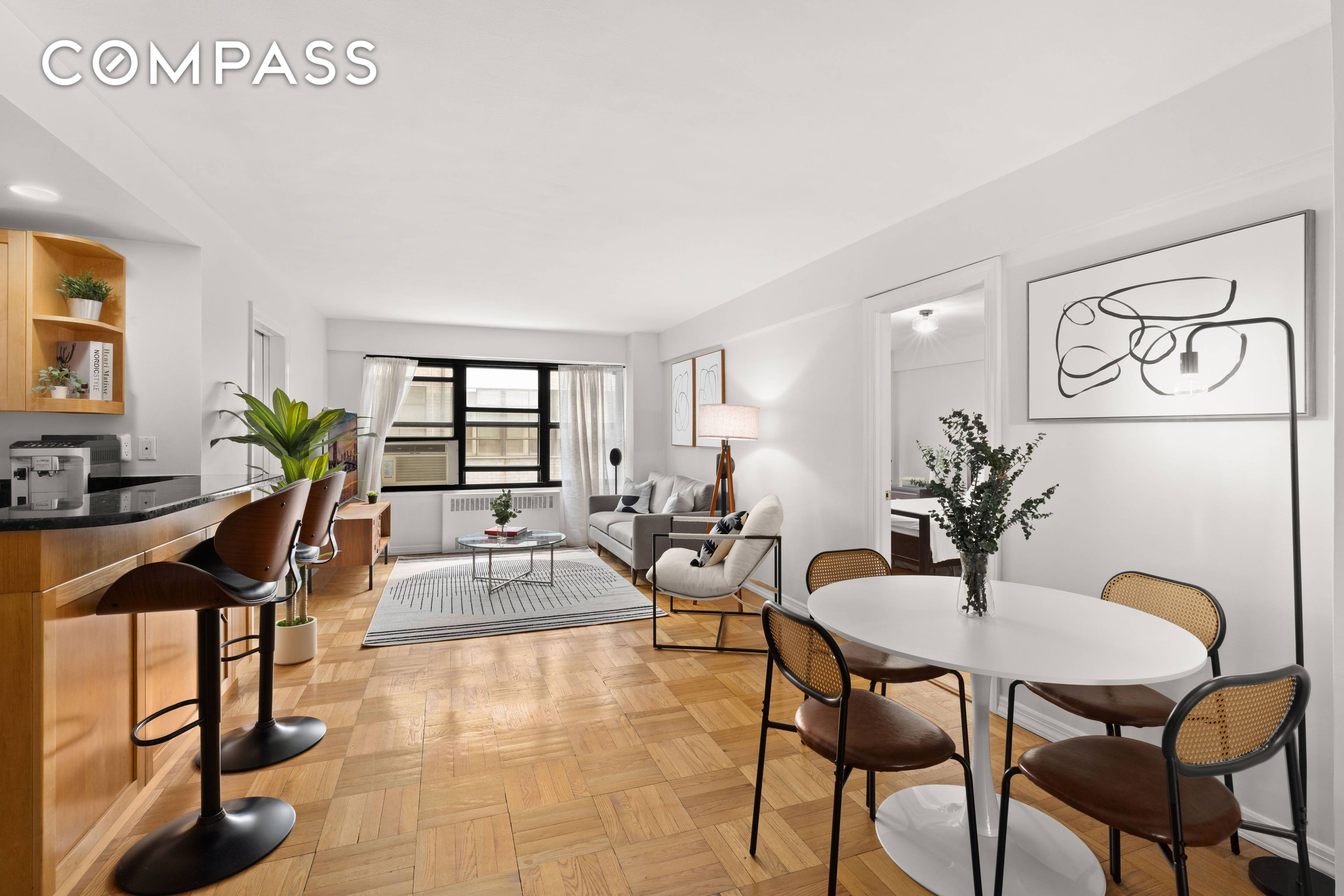 This south facing gem in Midtown East CONVERTED 2 Bedroom offers the perfect blend of space, function, and style.