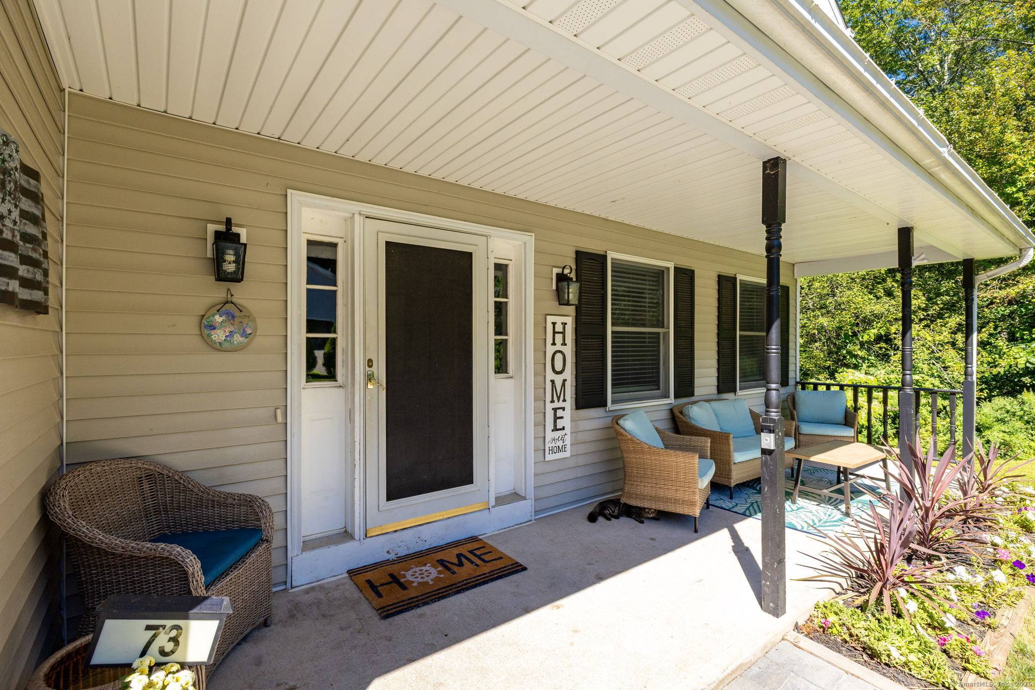 Nice Colonial located at end of cul de sac, with plenty of privacy.