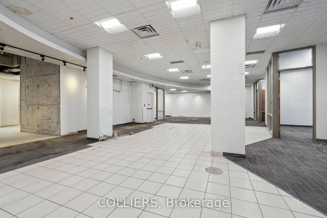 High exposure corner retail unit available nearby to Queen and Woodbine, offering exceptional visibility in a bustling, high traffic area.