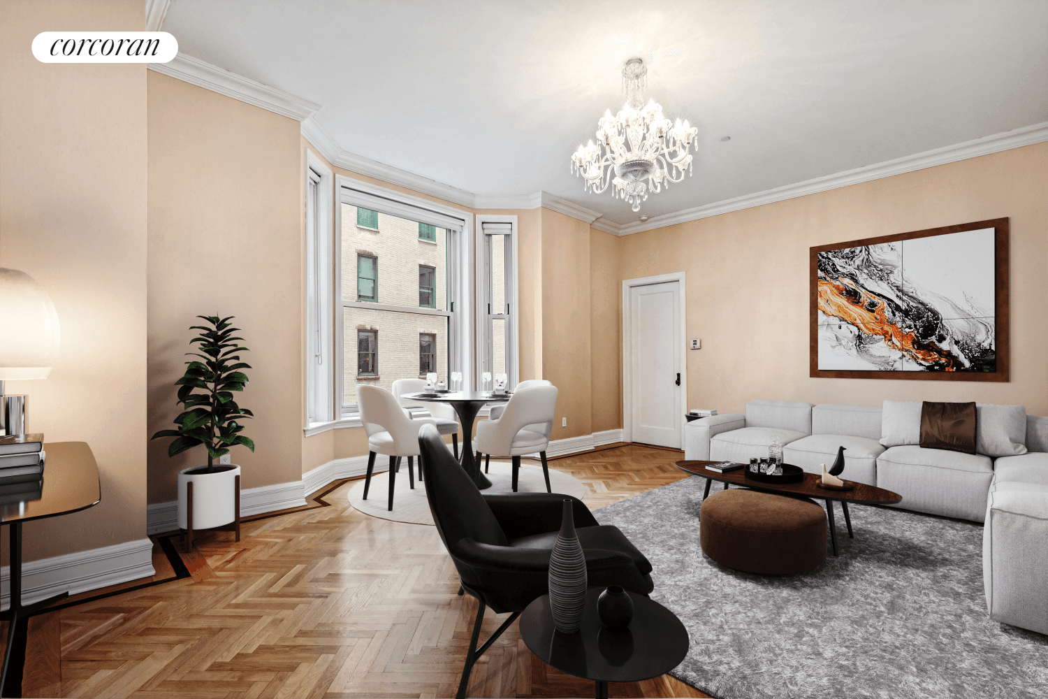 Amazing Two Bedroom Two bath, has western exposures and faces the sunny Plaza Gardens, reflecting pools and landscaped gardens.