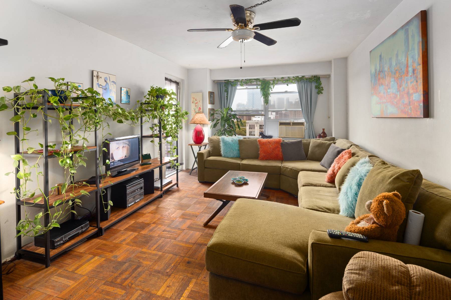 Nestled on the 12th floor of the vibrant East River Housing Cooperative, this south and east facing 1 bedroom apartment, is a sanctuary of light and comfort, offering captivating river ...