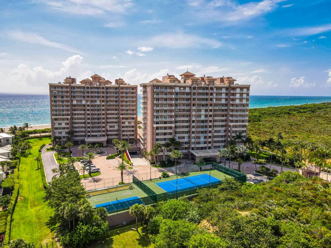 Experience luxury oceanfront living in this beautiful residence, located in the most desirable full amenity condominium complex in Juno Beach.