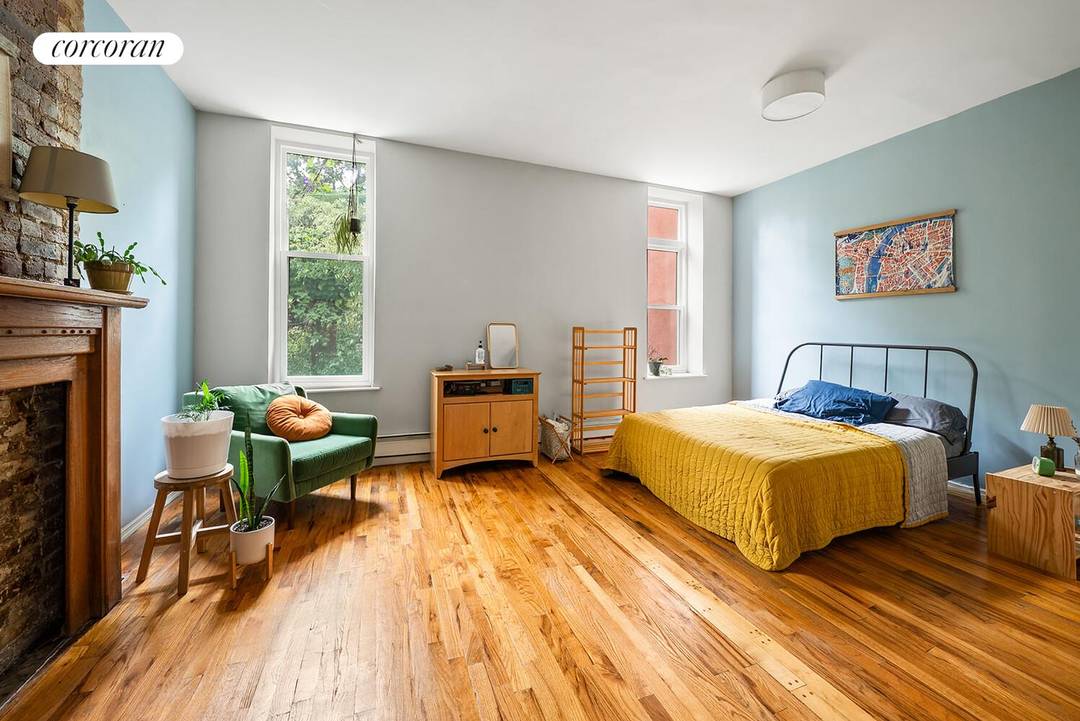 Bed Stuy Two Family Brownstone on coveted Halsey Street with huge upside potential.