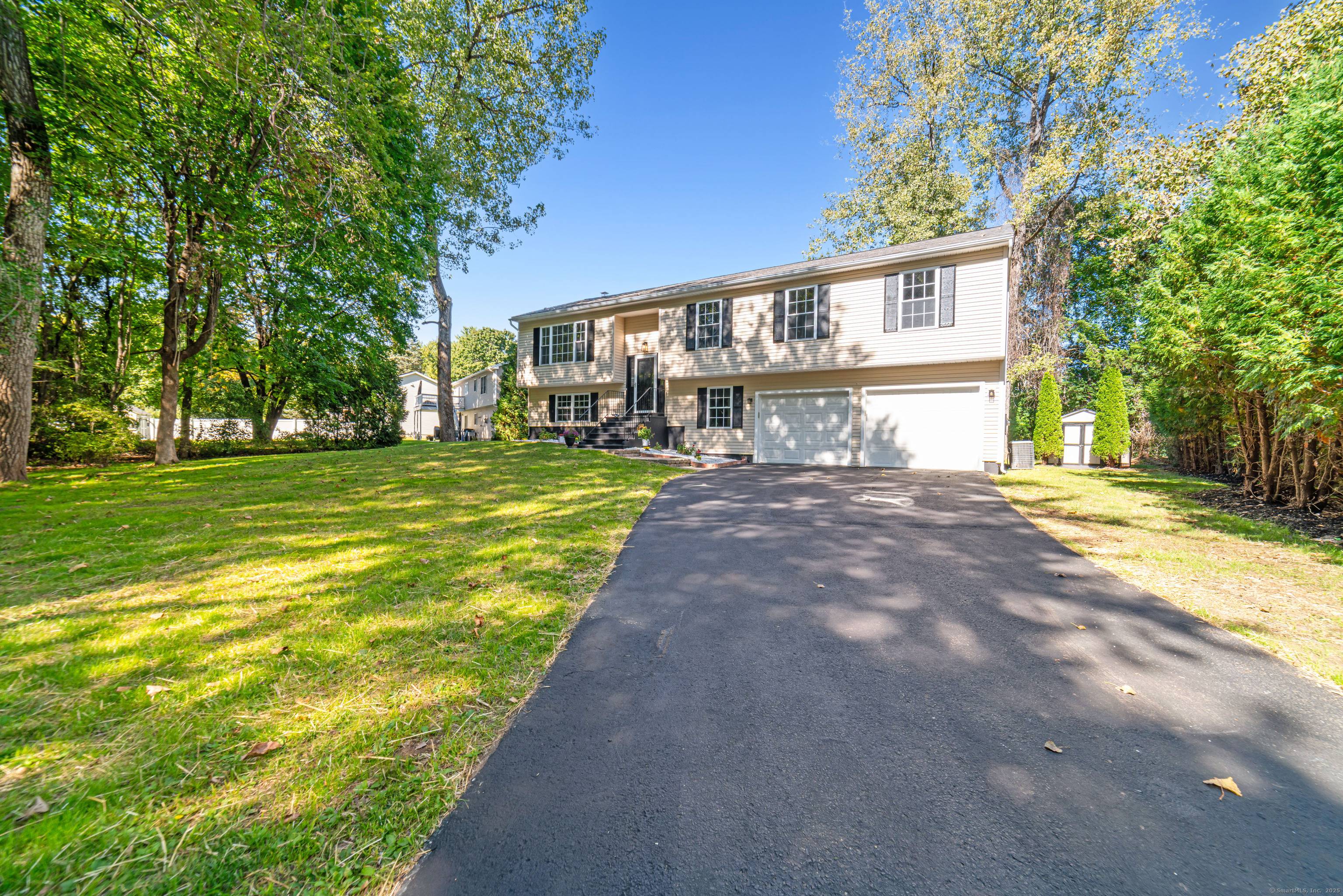 Step into this move in ready four bedroom and three bath home situated on a quiet cul de sac in a great location on almost an acre of land !