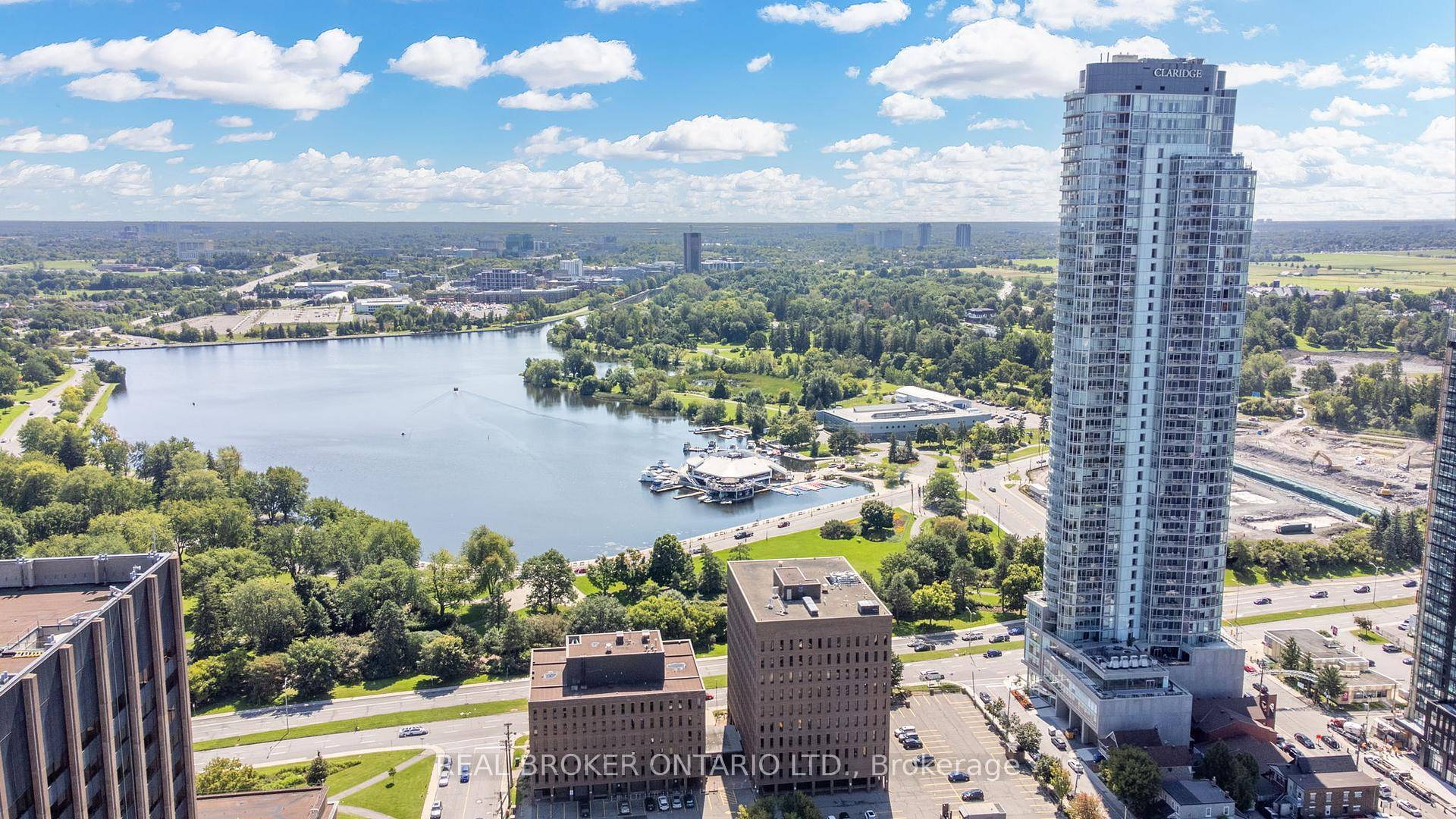 Elevated on the 8th floor, this exquisite 2 bedroom, 1 bath corner residence offers sweeping north facing views of the Gatineau Hills and radiant west facing sunsets.