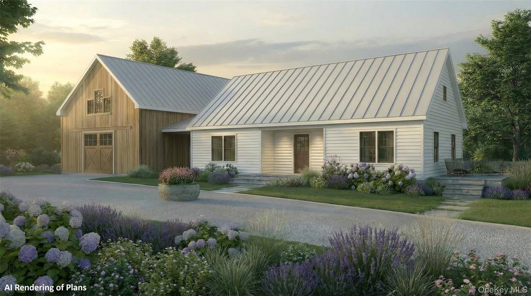 Shovel ready land ! This shy half acre parcel has permits to build a 4 bedroom, 2, 500 sq.