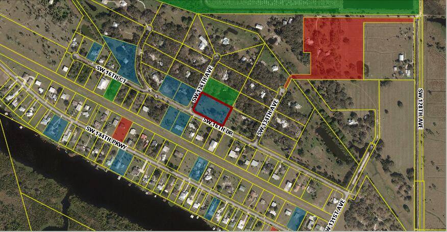 Available now... 2. 3 acre lush lot in well established airport community.