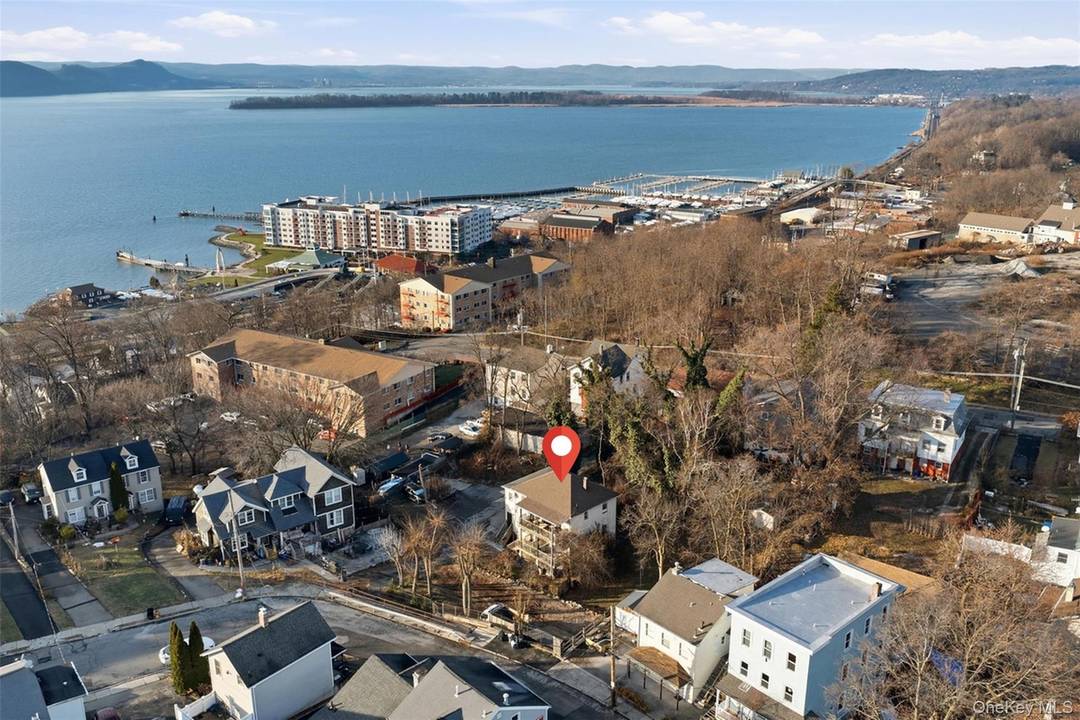 Fully renovated duplex with Hudson River views in the heart of Ossining.