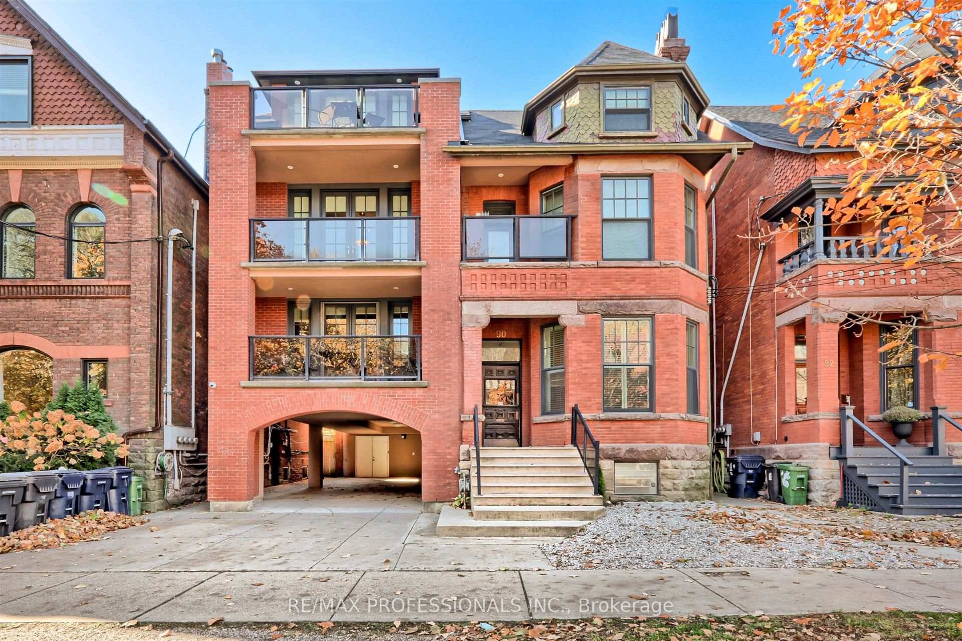 Architectural Masterpiece Of Urban Design On One Of The Most Coveted Streets, In The Heart Of The Annex.