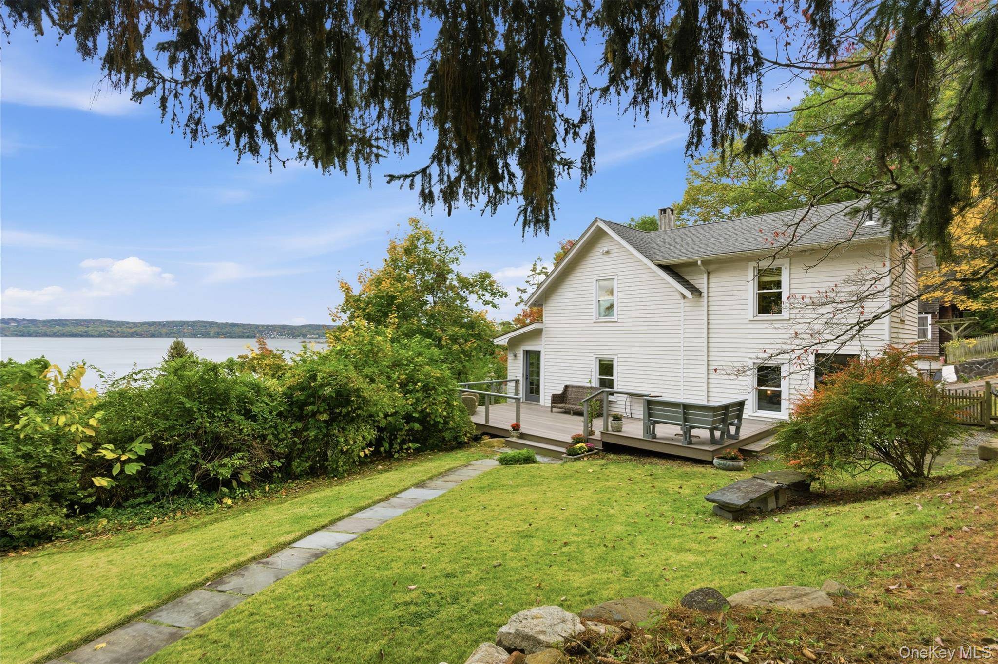 In the heart of the charming village of Piermont on the Hudson River, this beautifully renovated 3 4 bedroom home with river views is a rare find.