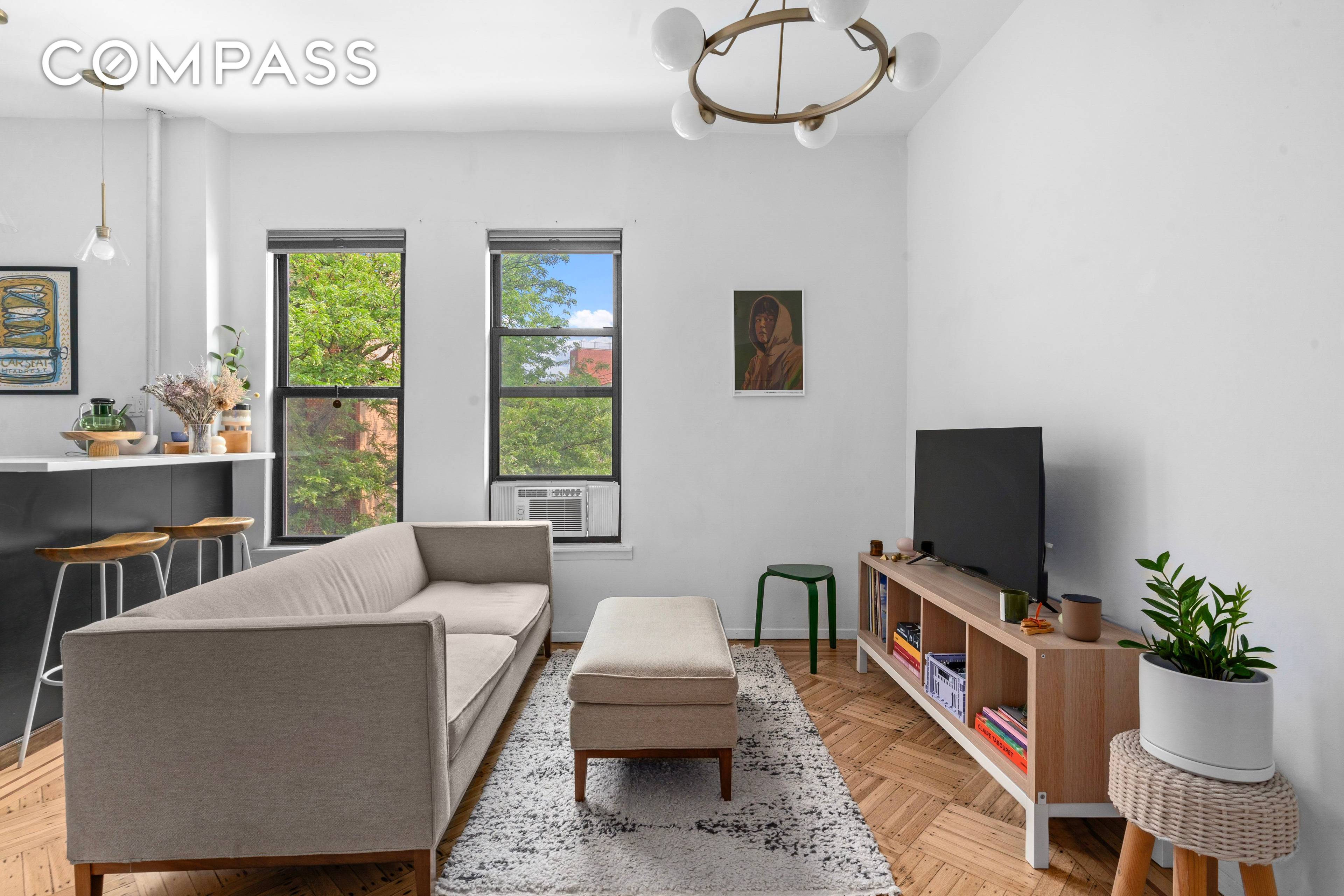 Welcome to Unit C2 at 394 Lincoln Place, nestled in the heart of Prospect Heights, Brooklyn !