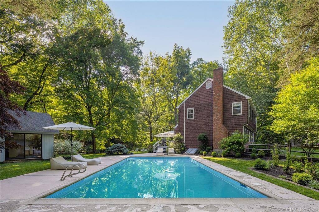 This beautiful, tastefully furnished home enjoys a serene and picturesque waterfront location on the Weston Westport border.