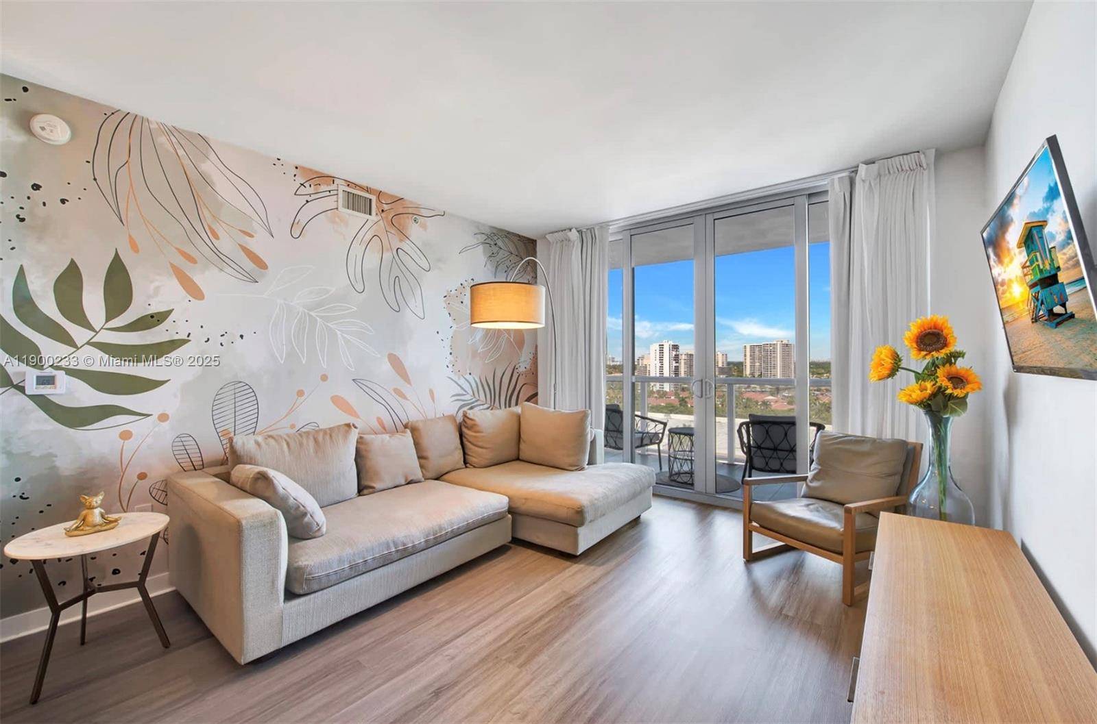 One of a kind apartment in this waterfront building.