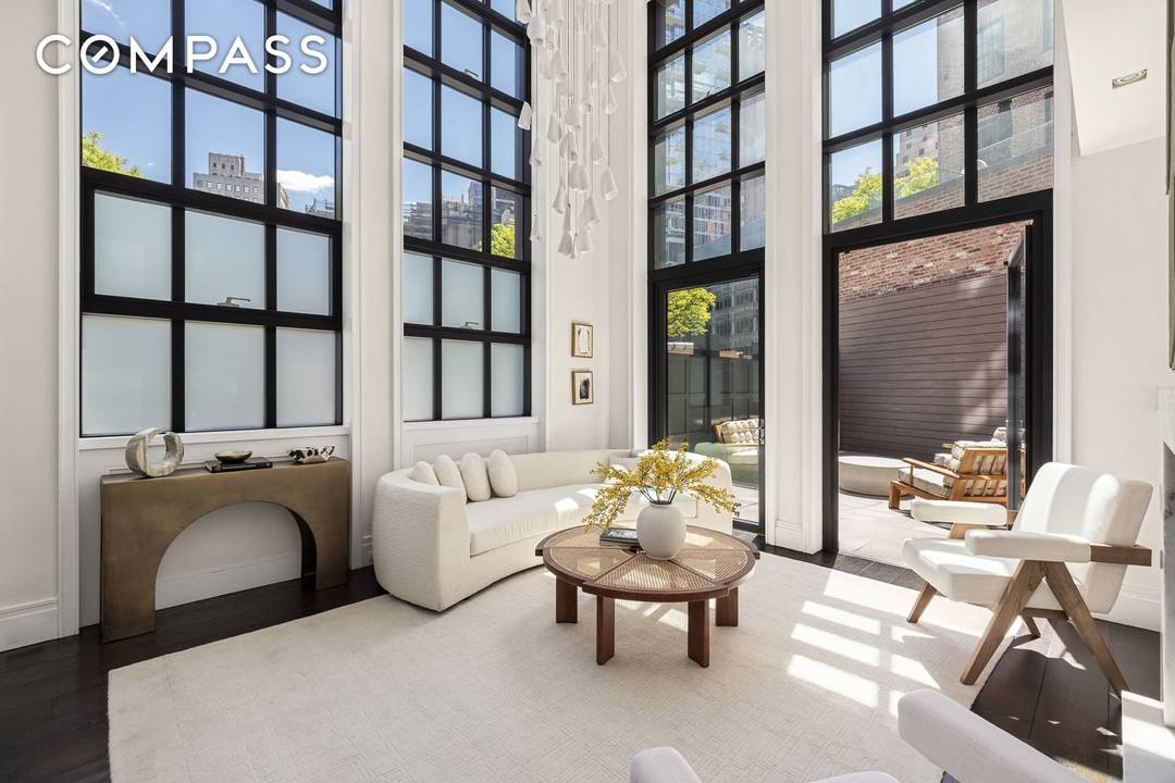 One of a kind triplex Tribeca maisonette with outdoor space under 5M !