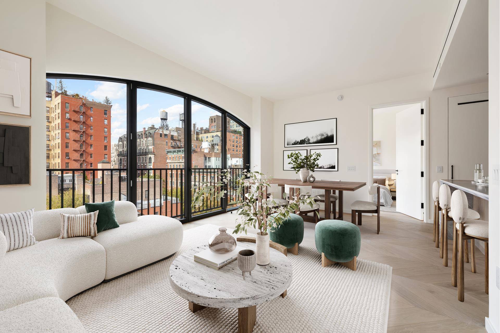 Elegant 1 Bedroom Residence in the Heart of Greenwich Village Welcome to Residence 8C at 64 University Place an exquisite 841 sq.