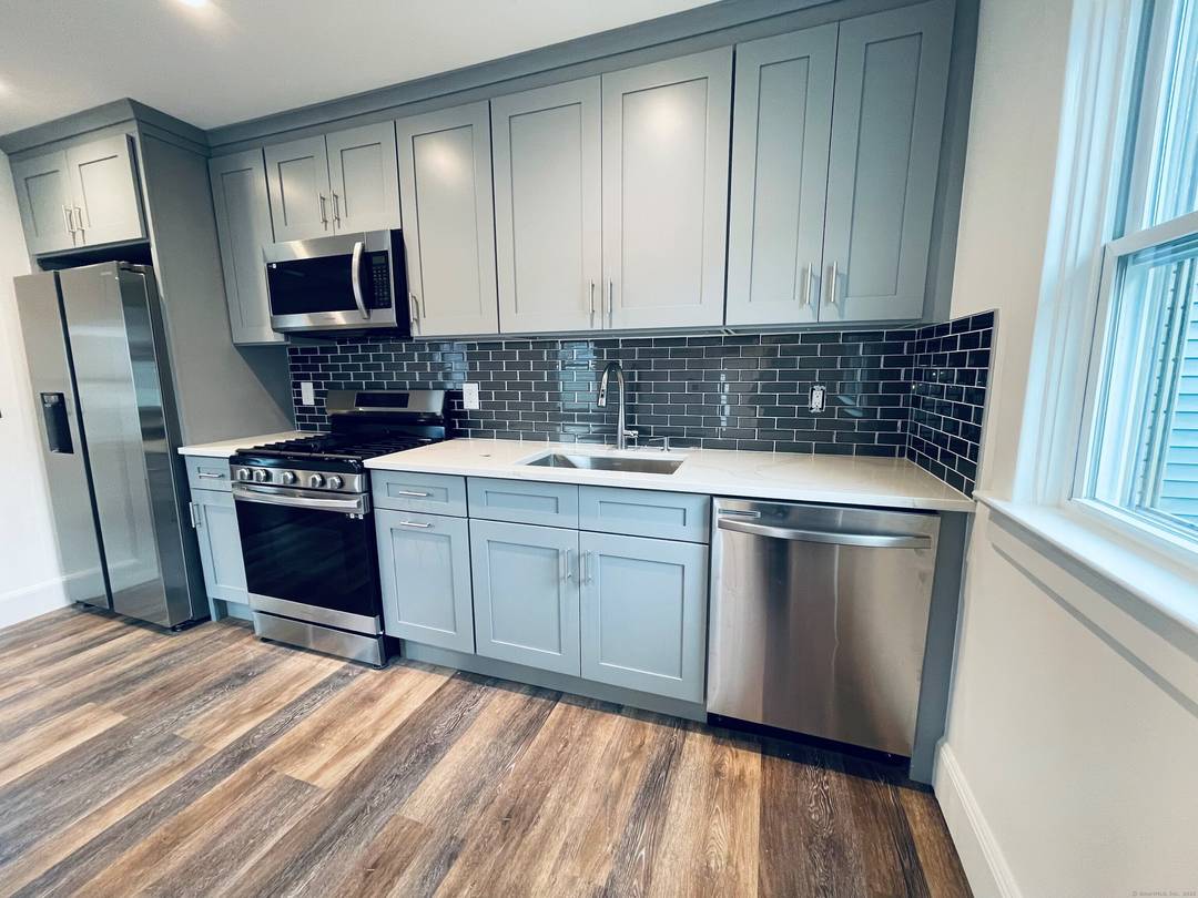 This charming, renovated four bedroom, two full bath home is nestled in the heart of Norwalk, offering both comfort and convenience.