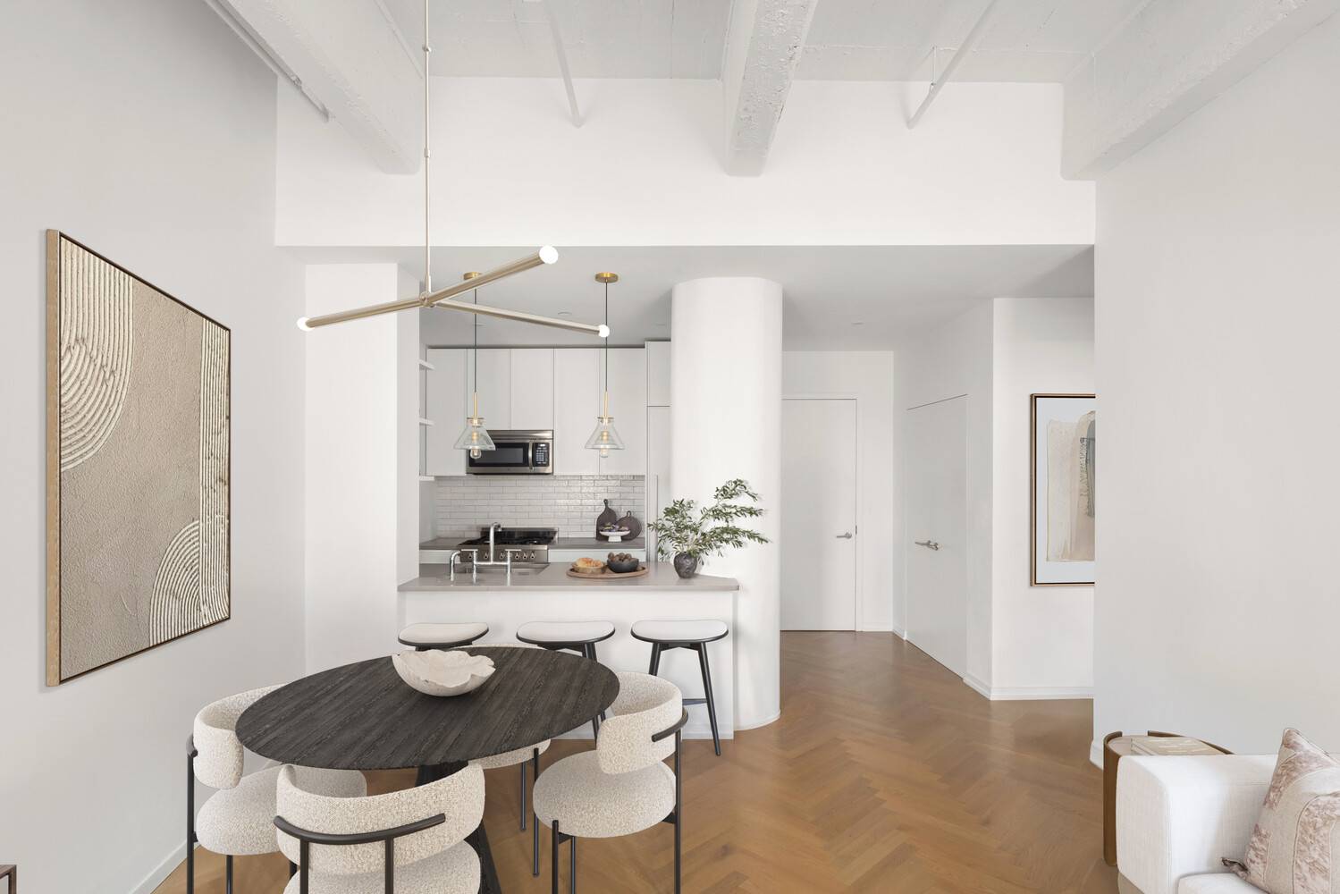 If you're seeking value, A 411 is one of the building's larger one bedroom lines at approximately 700 SF with south exposure and water views of the East River and ...