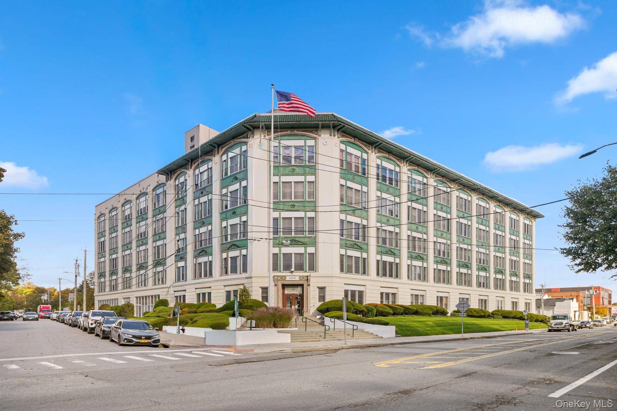 Perched atop The Landmark a storied 1923 brick building in the heart of downtown Port Chester this freshly painted duplex perfectly blends industrial character with modern design.