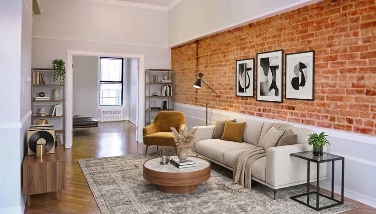 Street Facing amp ; Renovated 2 Bedroom with Laundry in a Luxury Walkup Building !