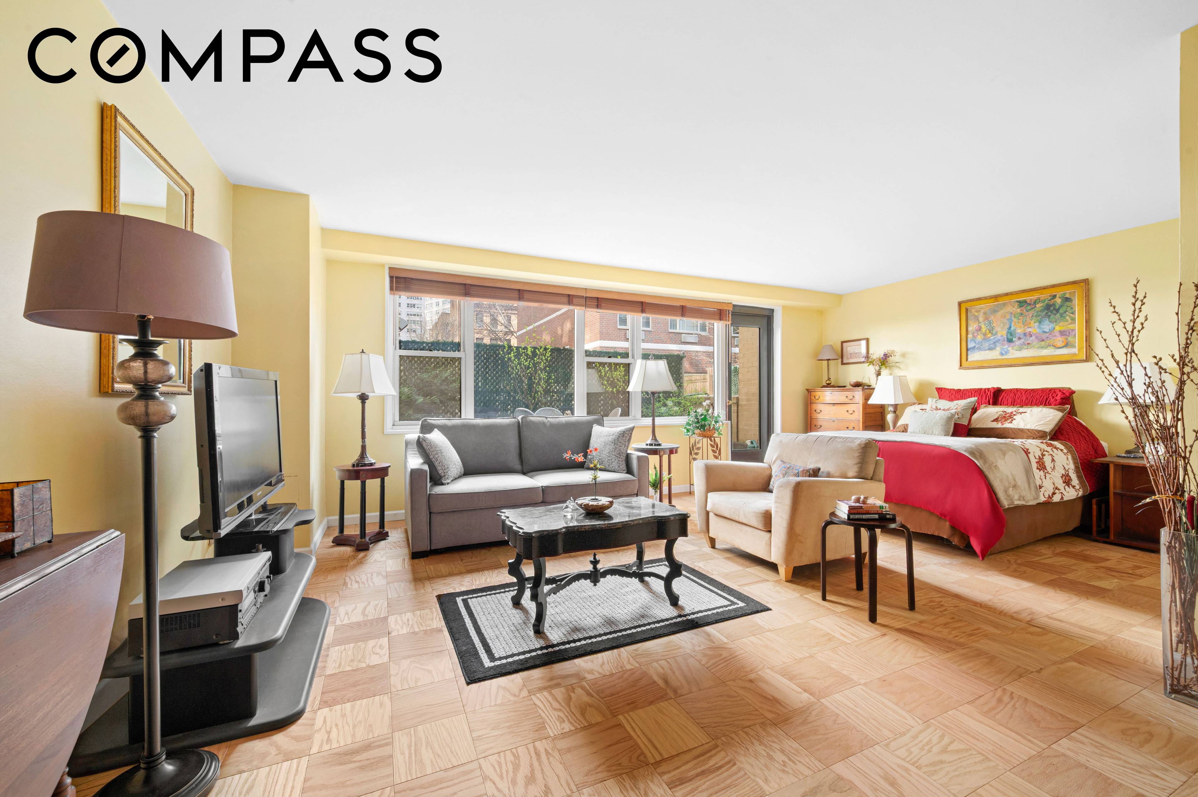 165 West 66th Street, 2R, is in the heart of Lincoln Square on the Upper West Side.
