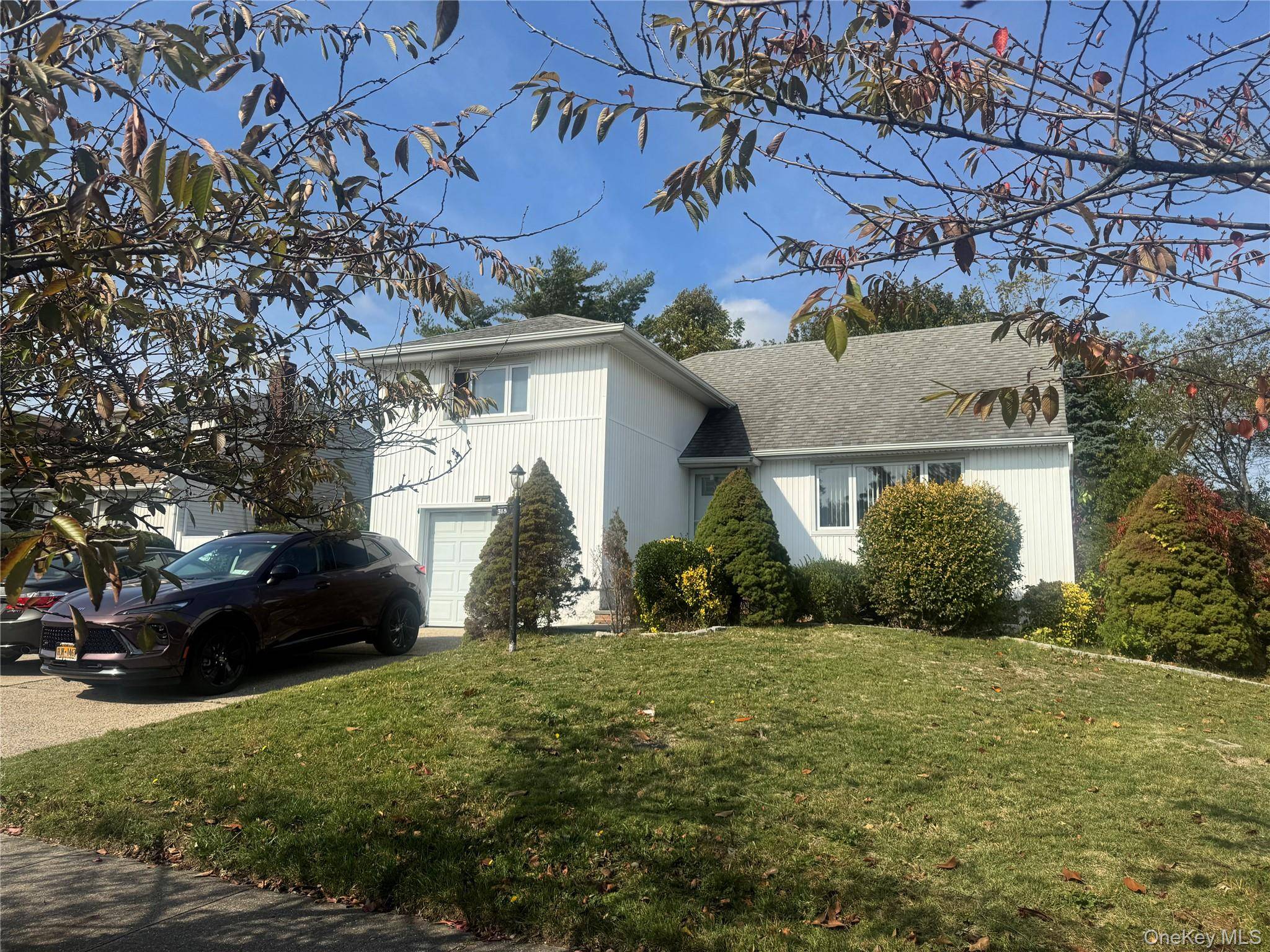 Peaceful Location ! Cozy Split House Located of Mid Block of Syosset Grove.