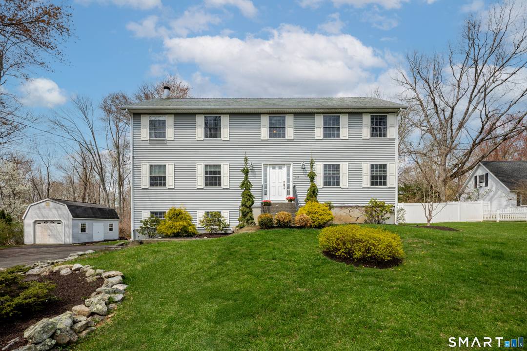 Welcome to this magnificent, beautifully updated Colonial nestled in a tranquil and private New Fairfield neighborhood.