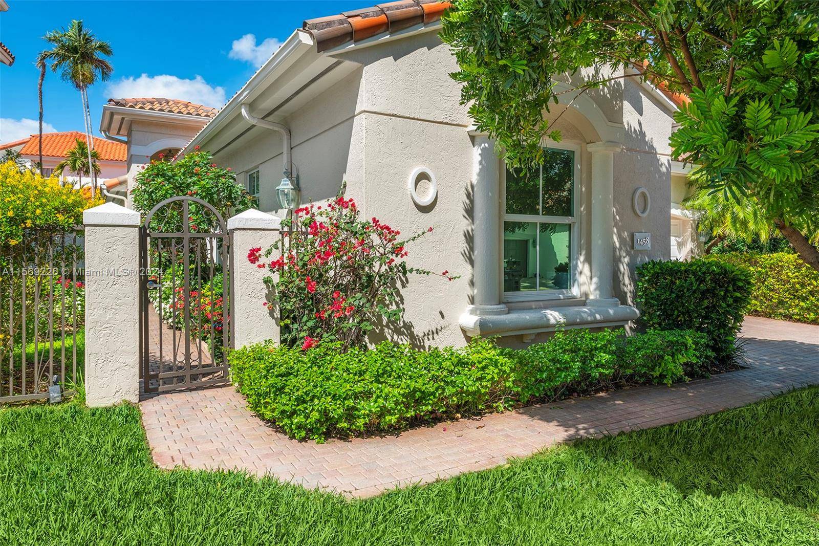 Nestled within the serene confines of the gated community of Harbor Islands in Edgewater, charming single story home exudes warmth and tranquility.