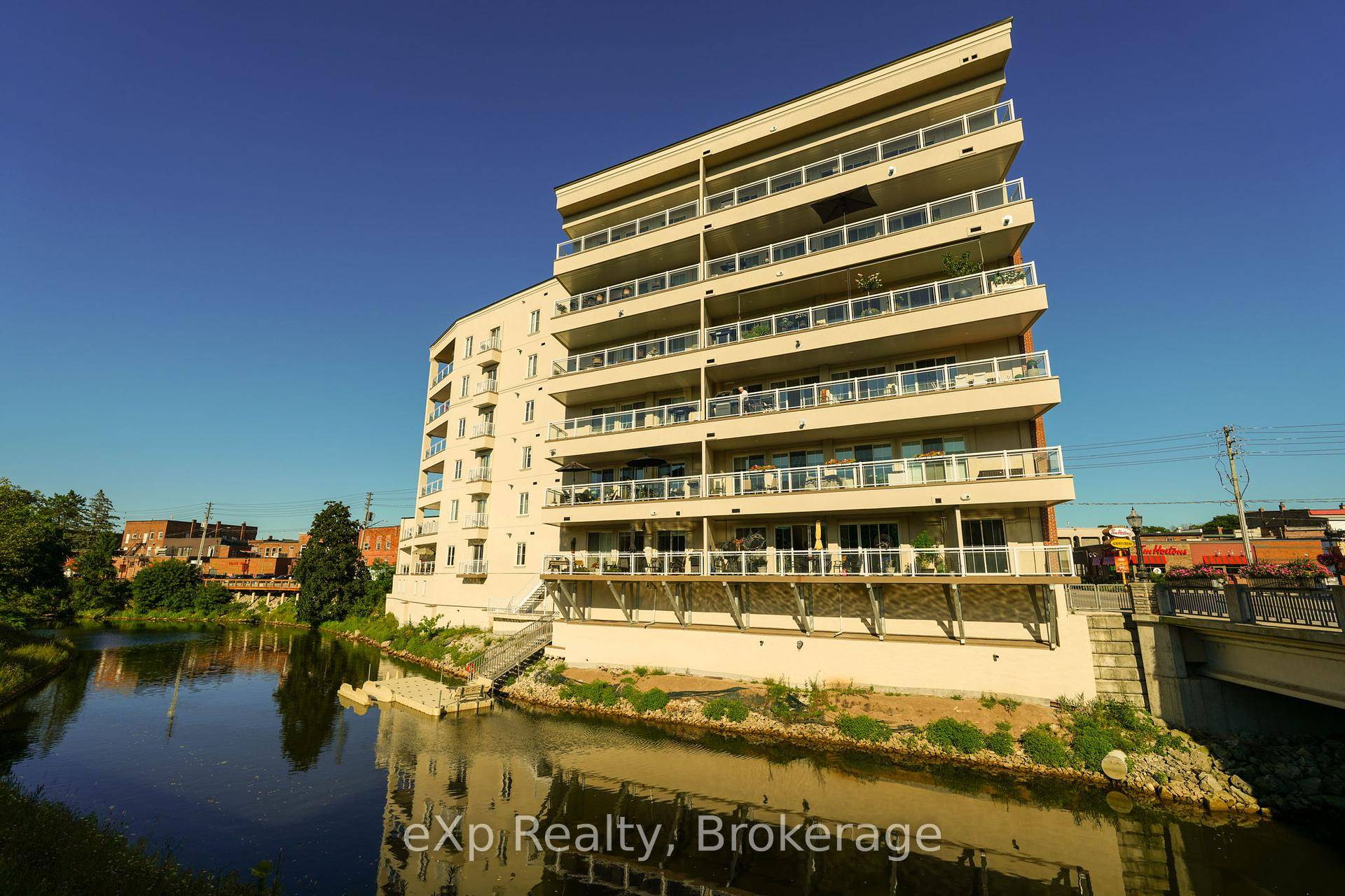An exceptional residence in the heart of Owen Sound, this second floor condominium is at once refined and comfortable.